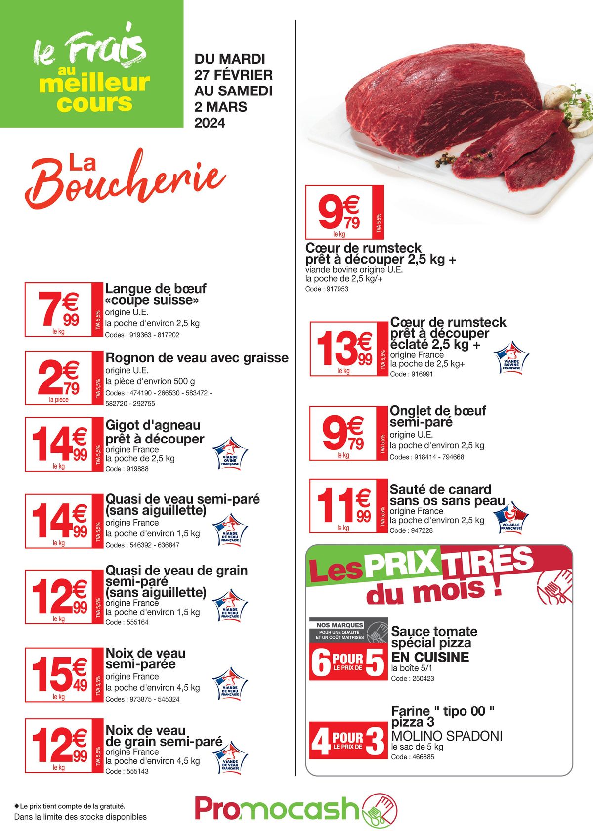 Catalogue La boucherie, page 00001