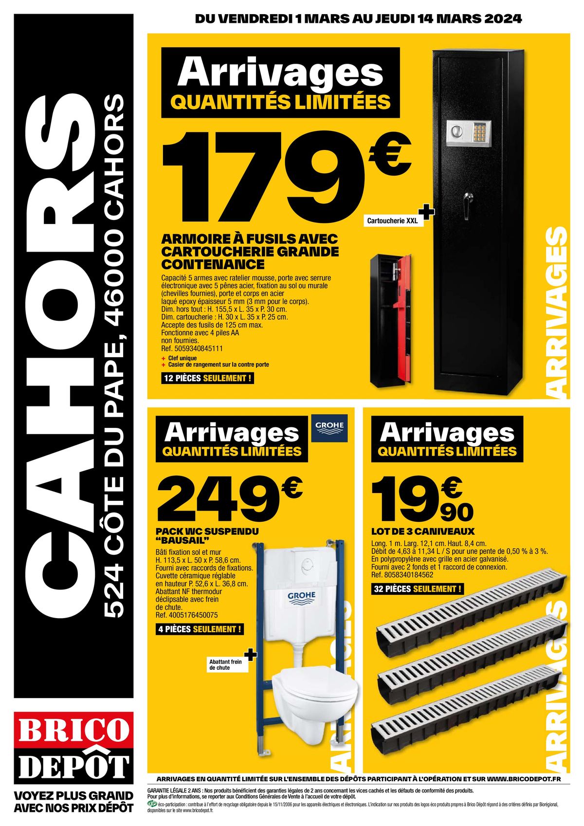 Catalogue CAHORS, page 00001