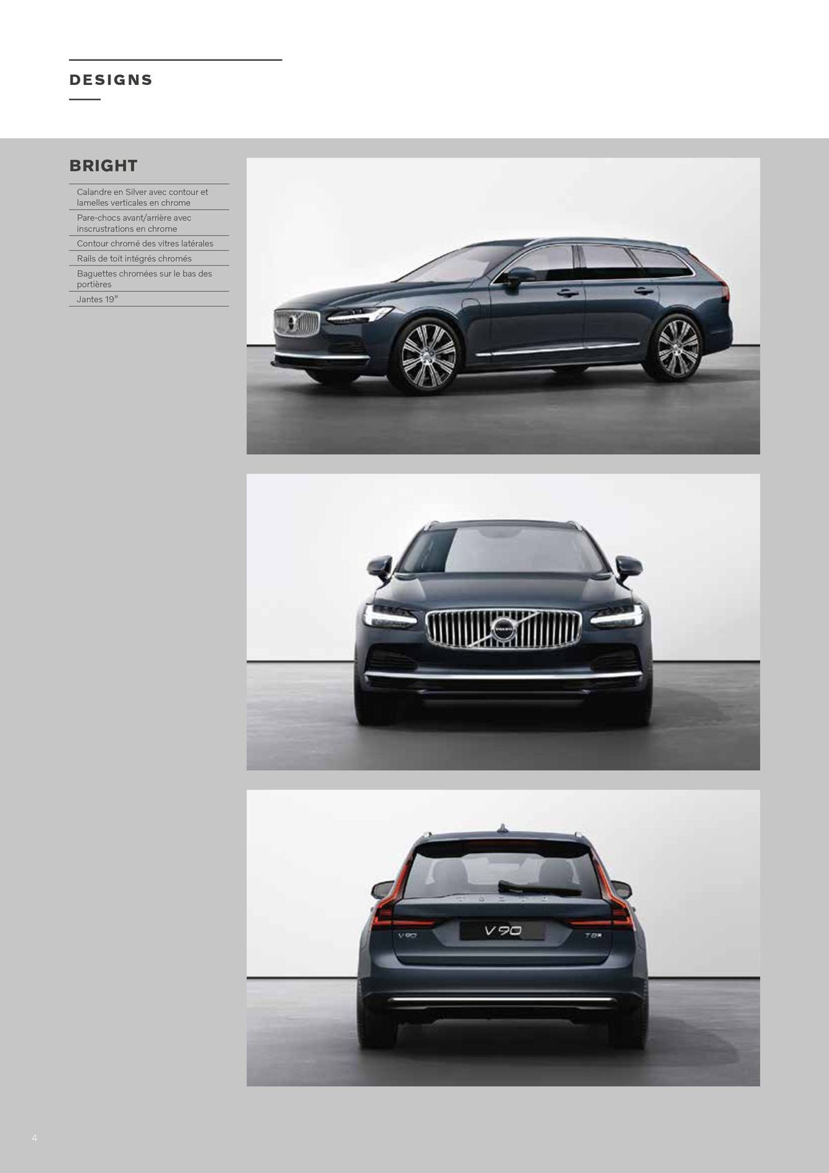 Catalogue VOLVO V90, page 00004