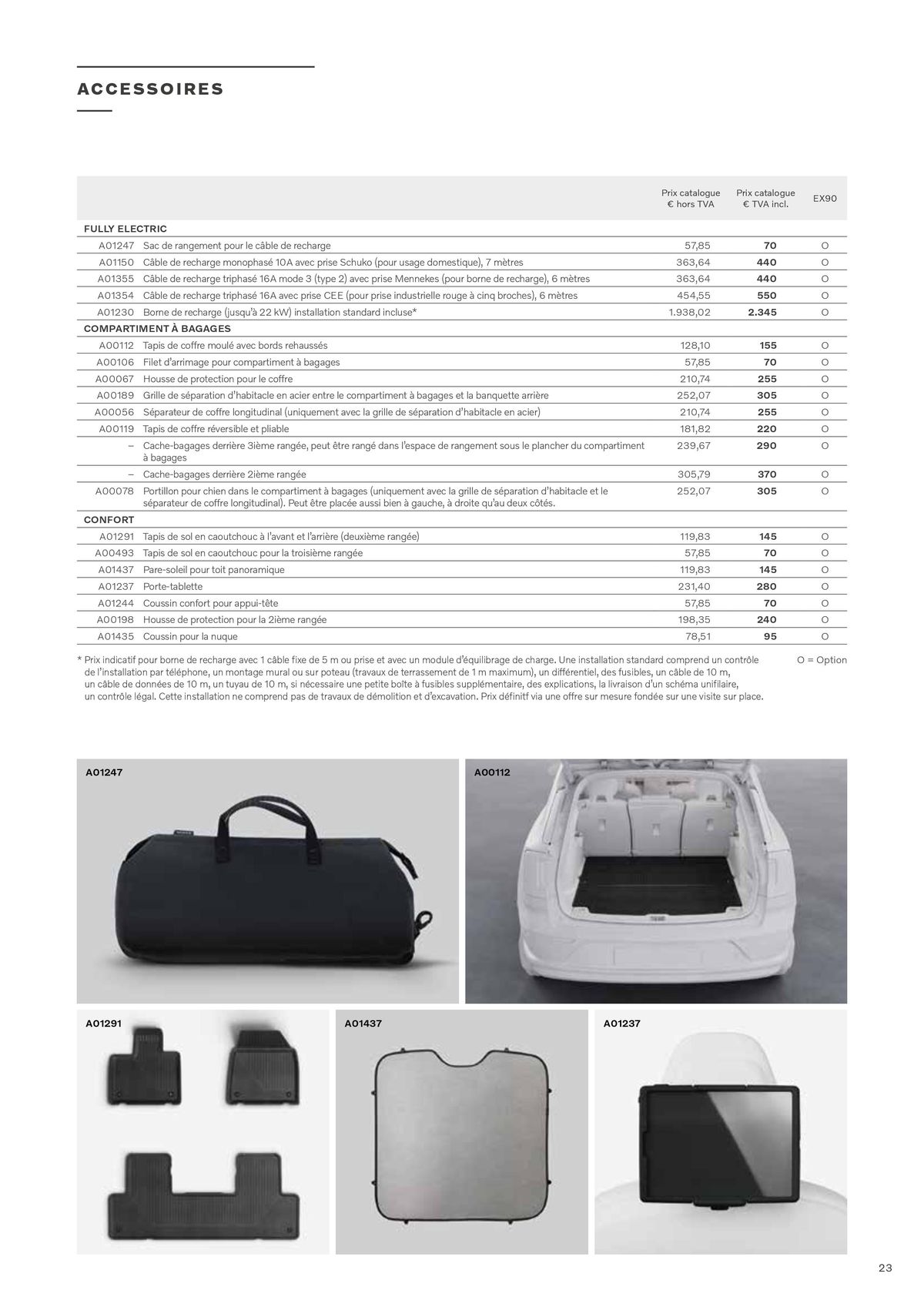 Catalogue VOLVO EX90 FULLY ELECTRIC, page 00023