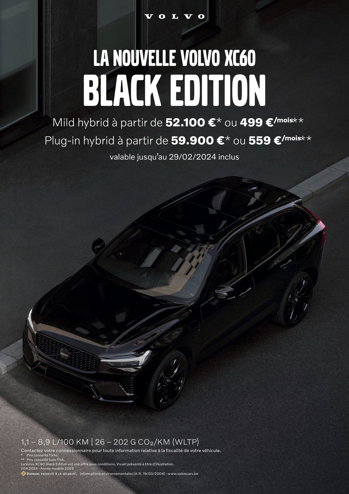 Catalogue LA NOUVELLE Volvo XC60 BLACK EDITION, page 00001