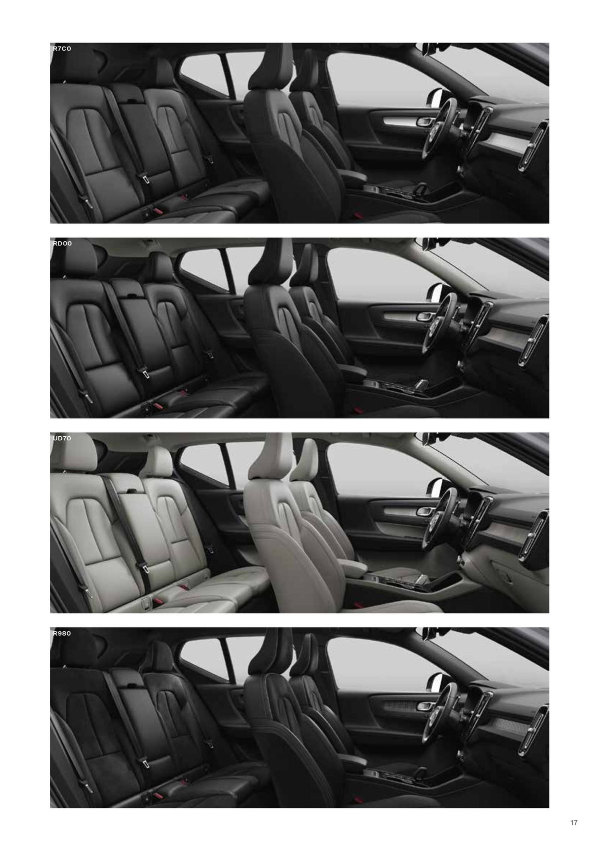 Catalogue VOLVO XC40 B3/B4, page 00017