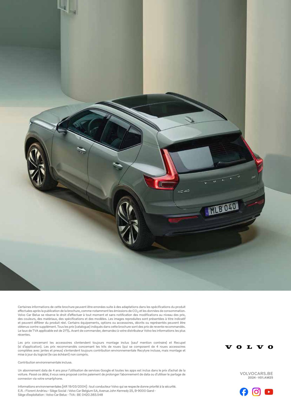 Catalogue VOLVO XC40 B3/B4, page 00028