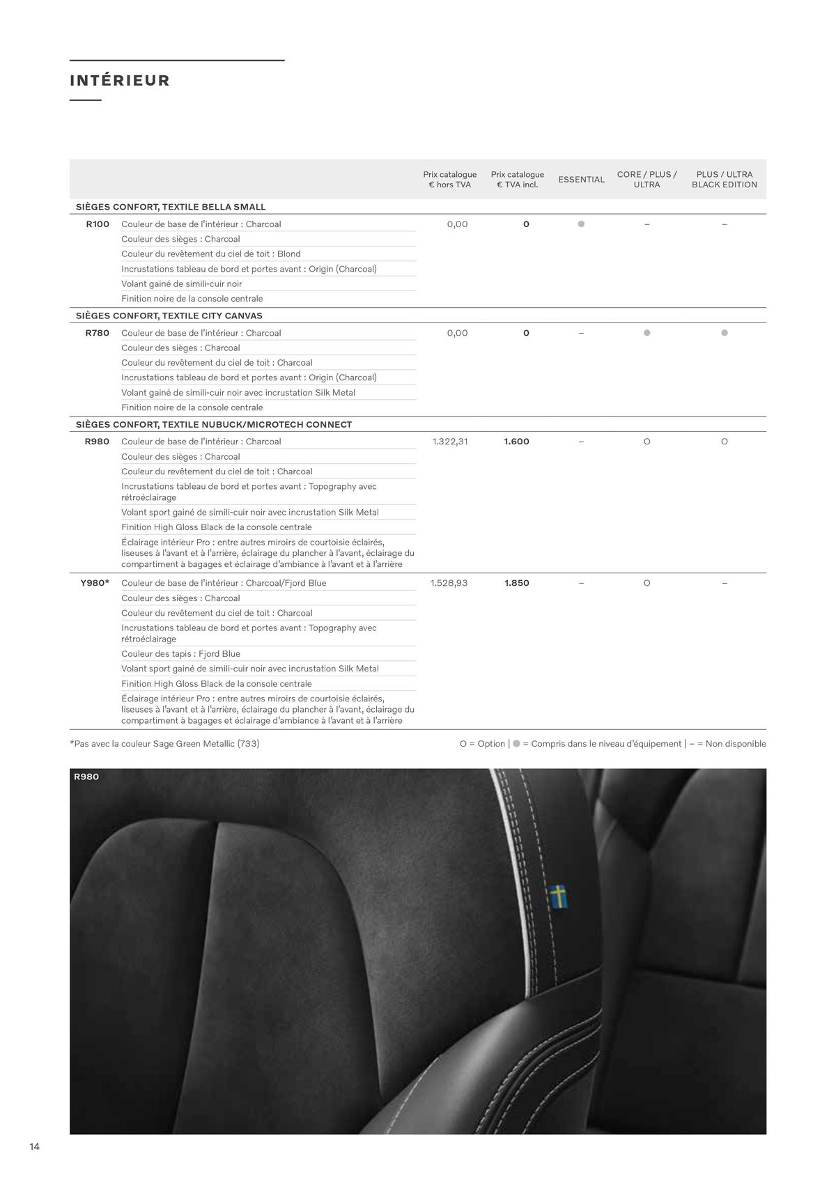 Catalogue VOLVO EX40 FULLY ELECTRIC, page 00014