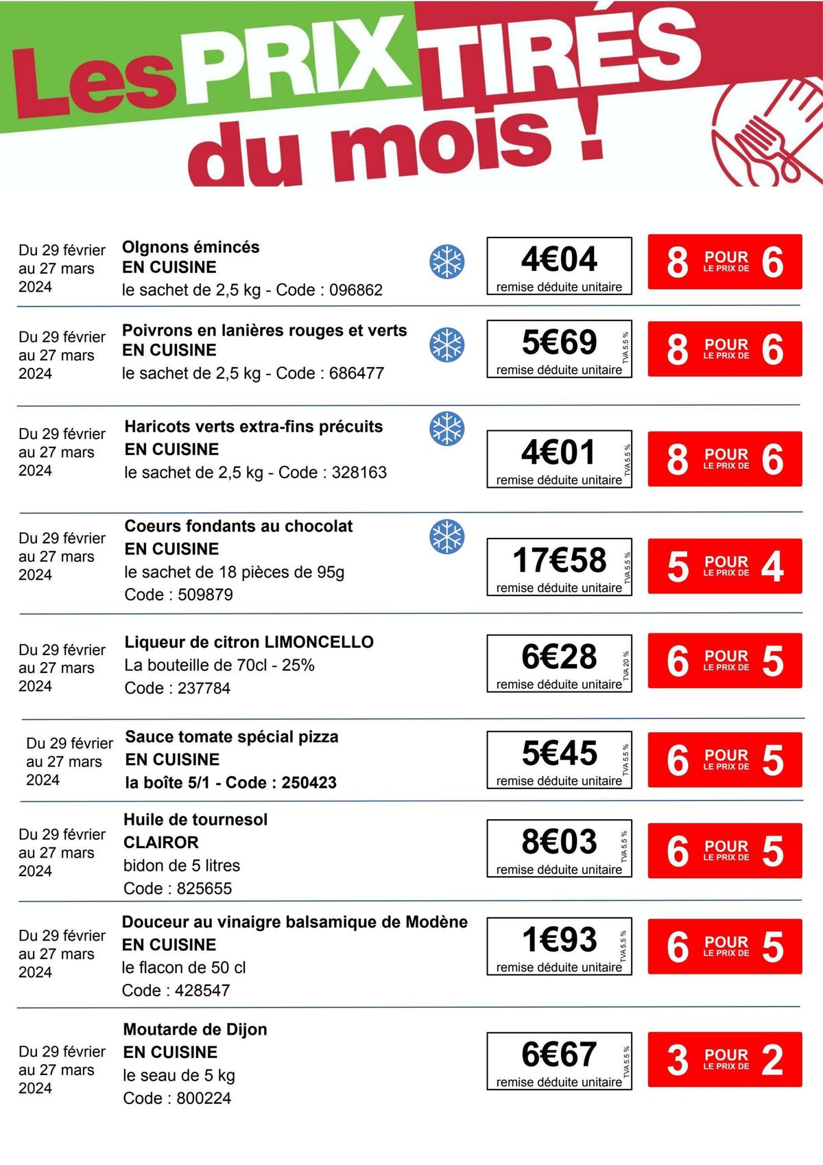Catalogue Les prix tirés du mois !, page 00002