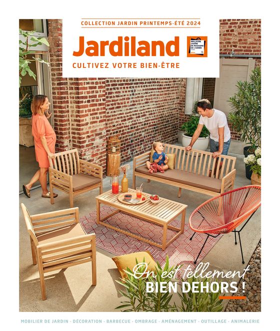 Catalogue Jardiland à La Queue-en-Brie | On est tellement bien dehors ! | 01/03/2024 - 23/06/2024