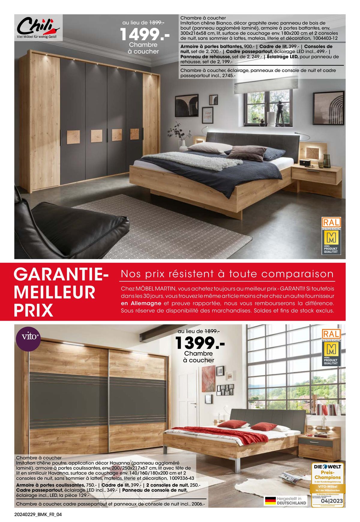Catalogue Votre nouveau chez-vous avec GARANTIE-MEILLEUR PRIX, page 00004