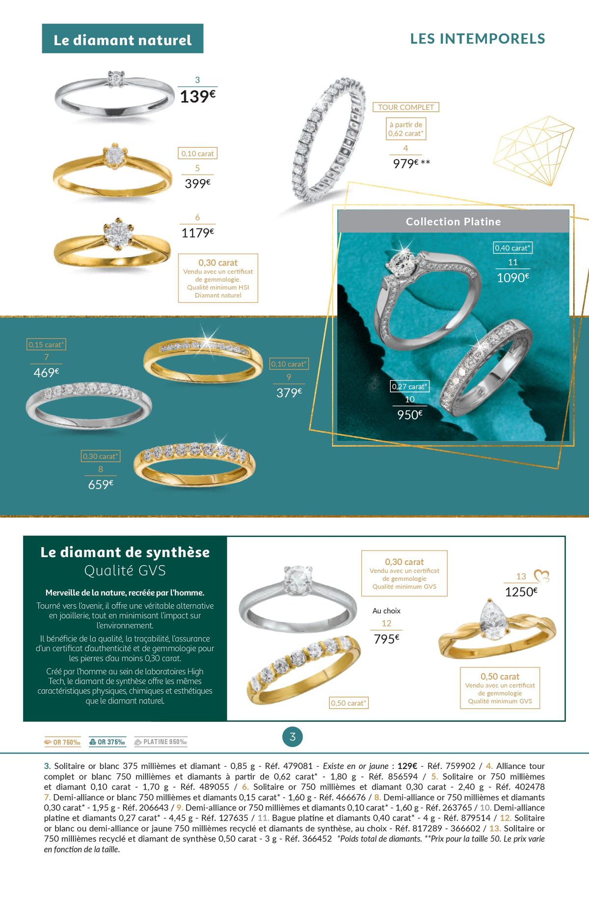 Catalogue La vie en Or : Mariage & Fiançailles, page 00003