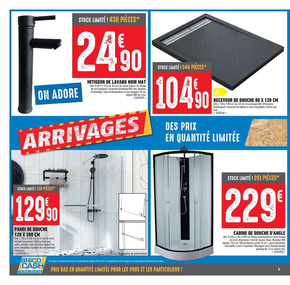 Catalogue Les arrivages Brico Cash , page 00004