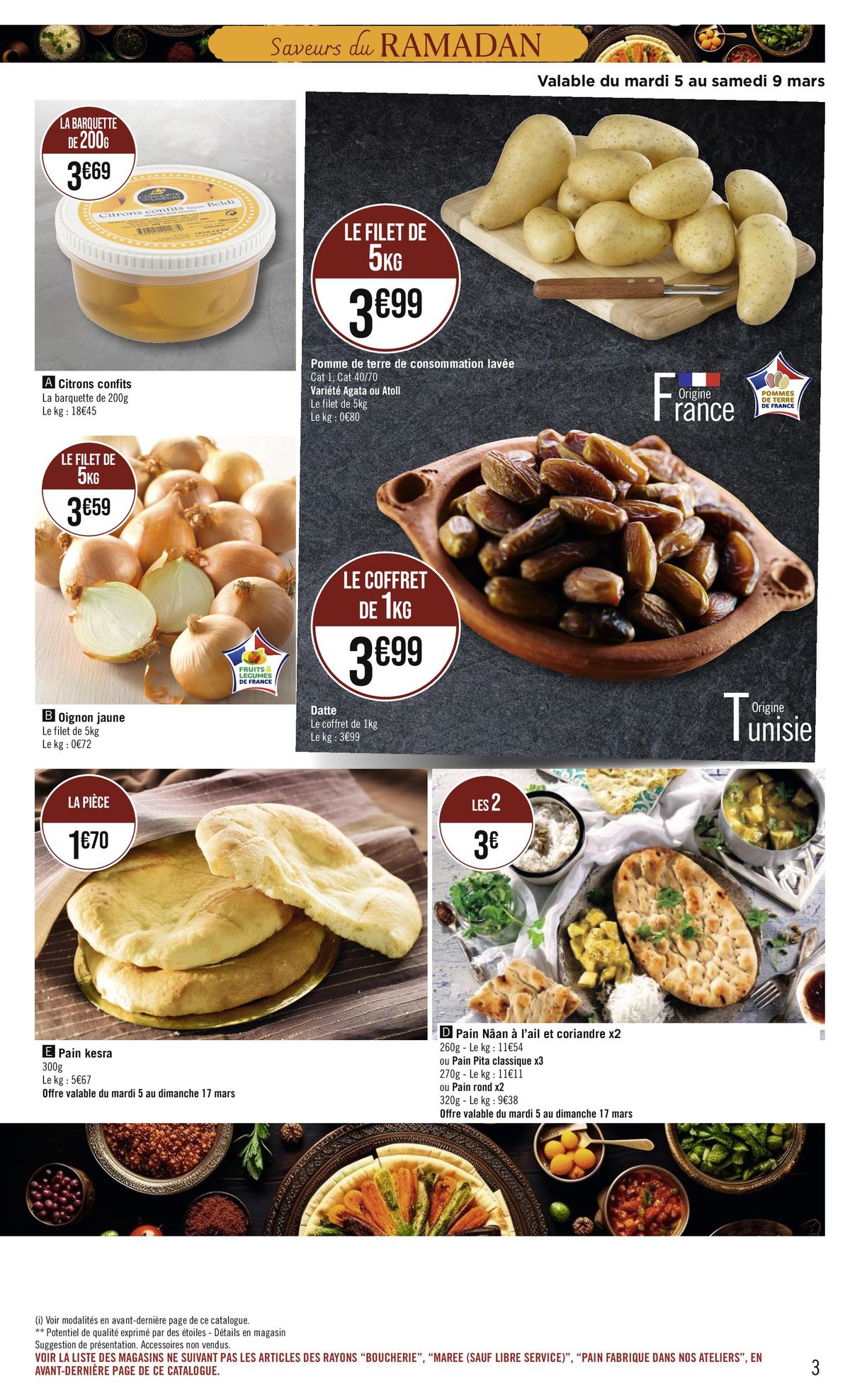 Catalogue Saveurs du RAMADAN, page 00003