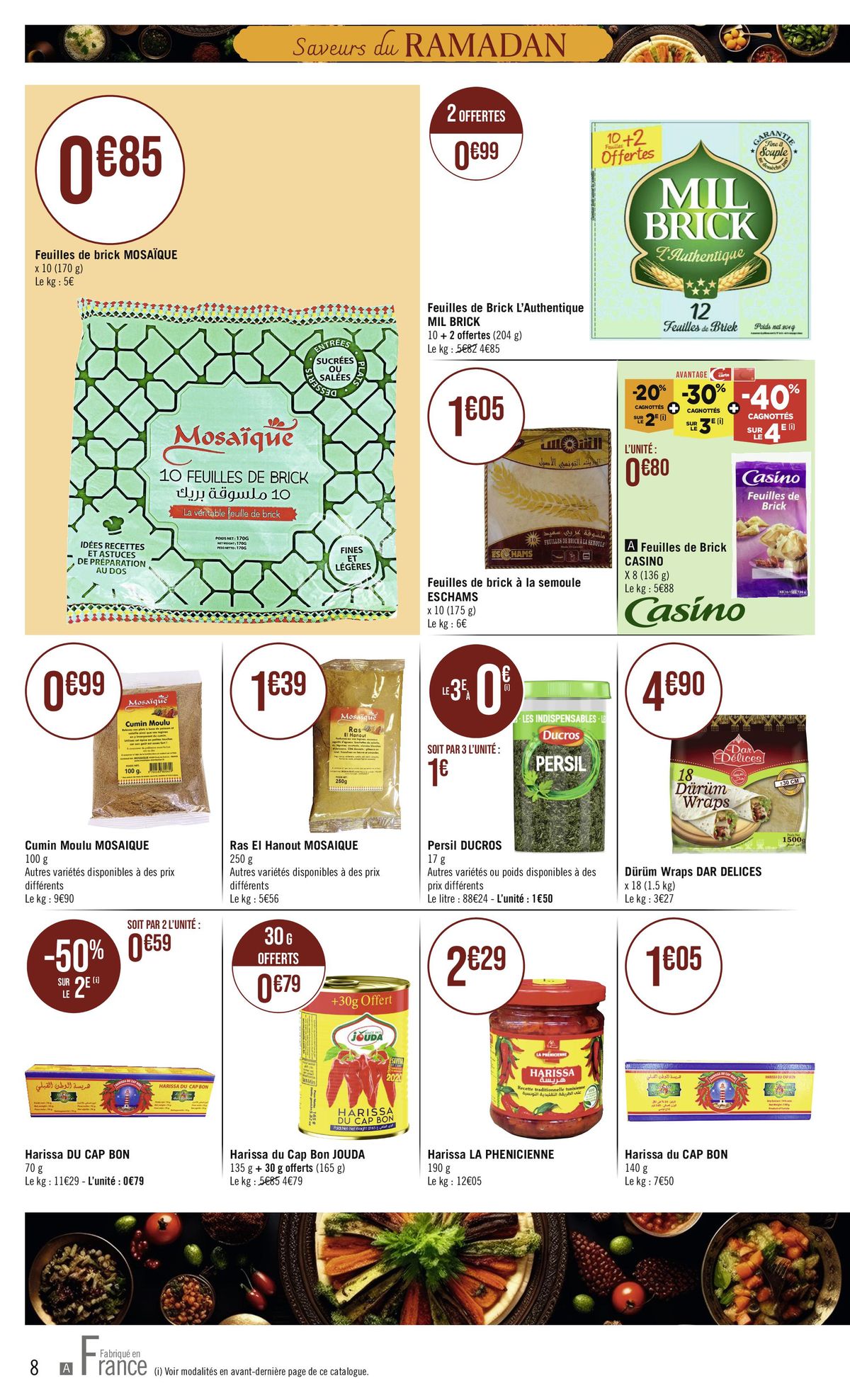 Catalogue Saveurs du RAMADAN, page 00008