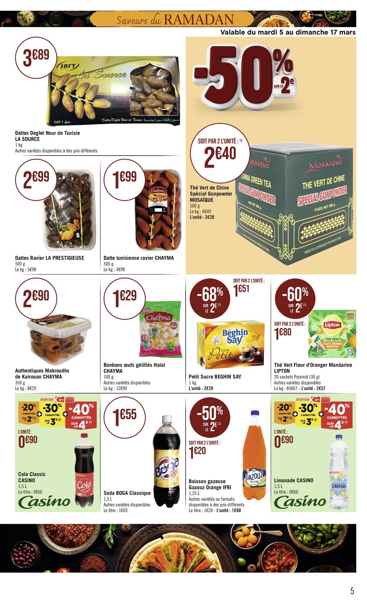 Catalogue Saveurs du RAMADAN, page 00005