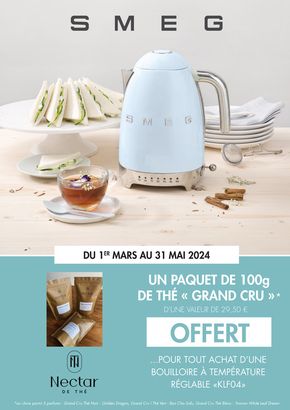 Catalogue MDA à Nice | Paquet de 100g de thé offert | 01/03/2024 - 31/05/2024