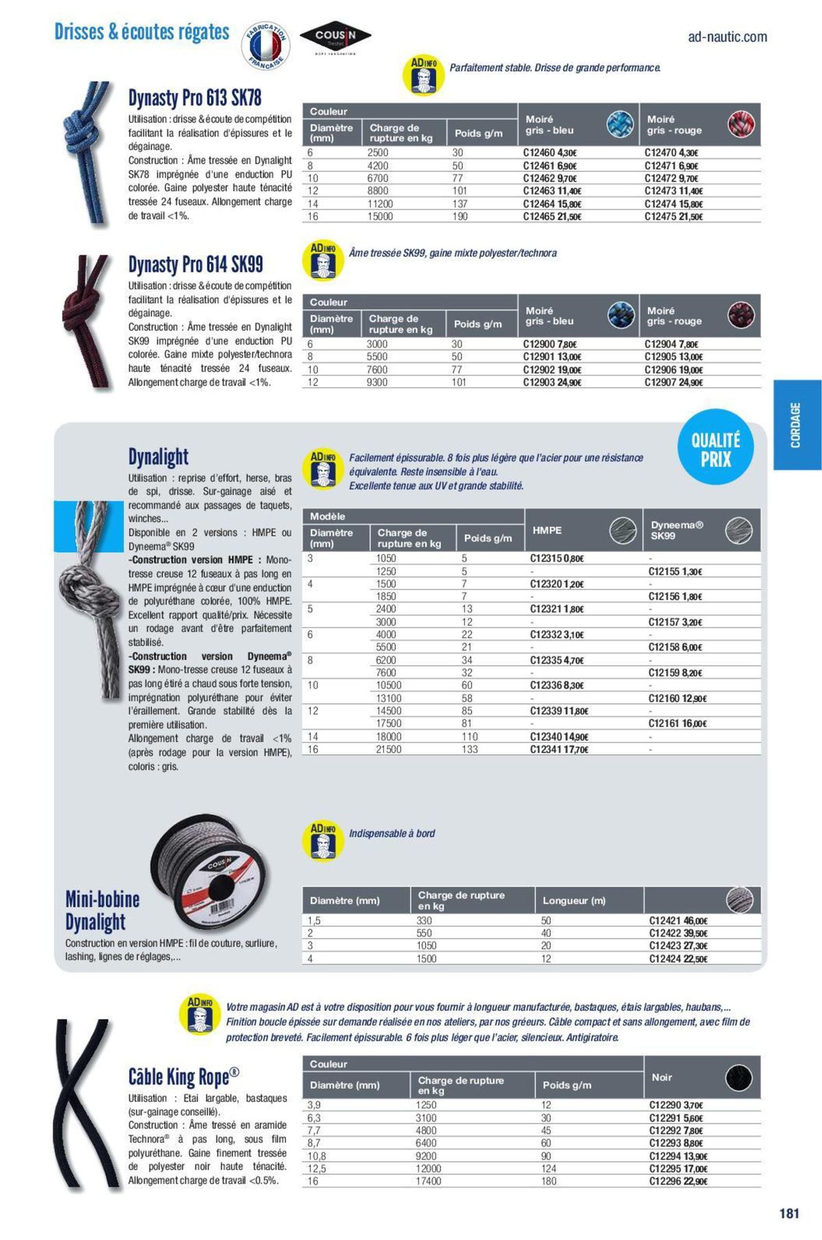 Catalogue Catalogue Accastillage Diffusion, page 00092