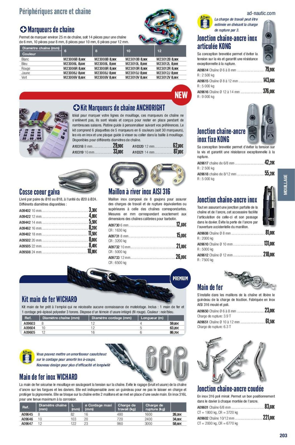 Catalogue Catalogue Accastillage Diffusion, page 00117