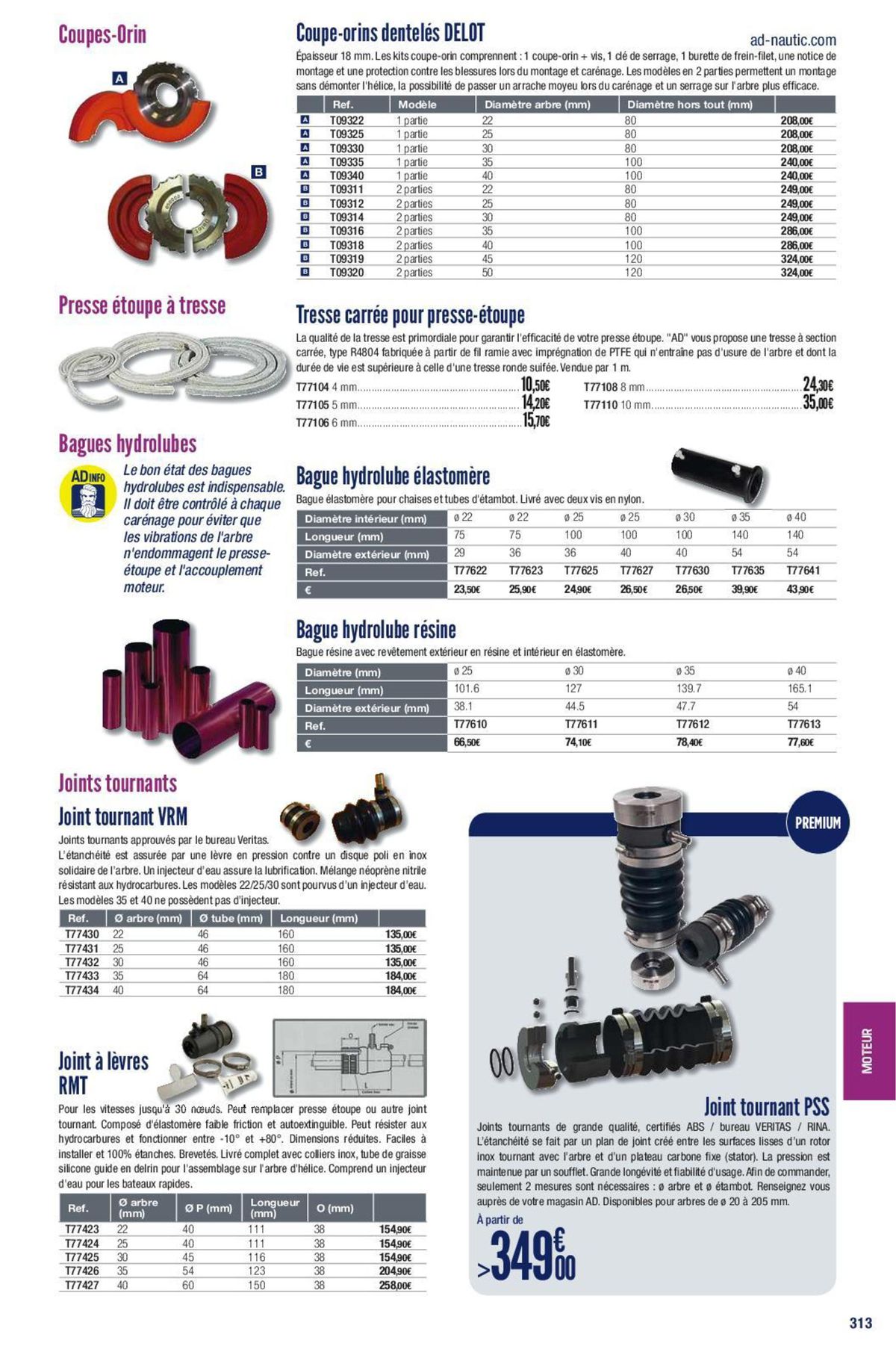 Catalogue Catalogue Accastillage Diffusion, page 00239