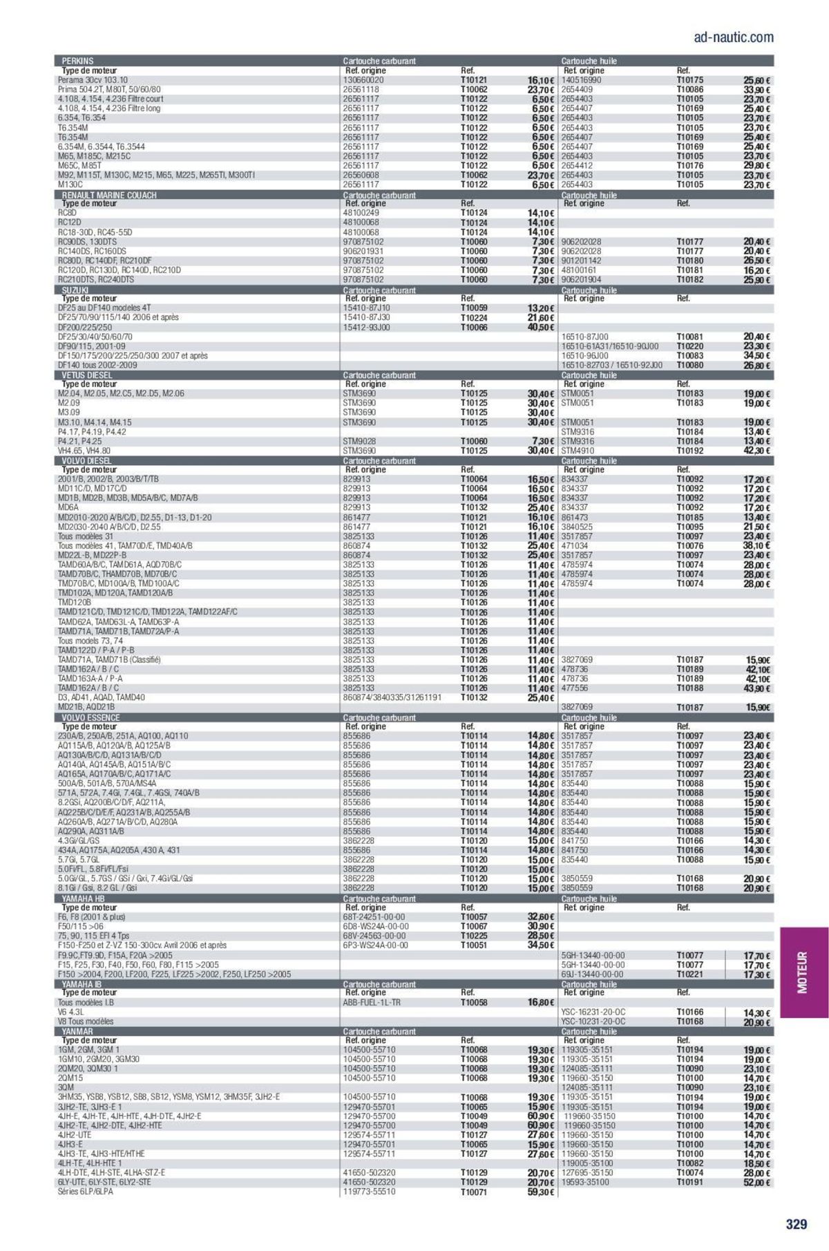 Catalogue Catalogue Accastillage Diffusion, page 00257