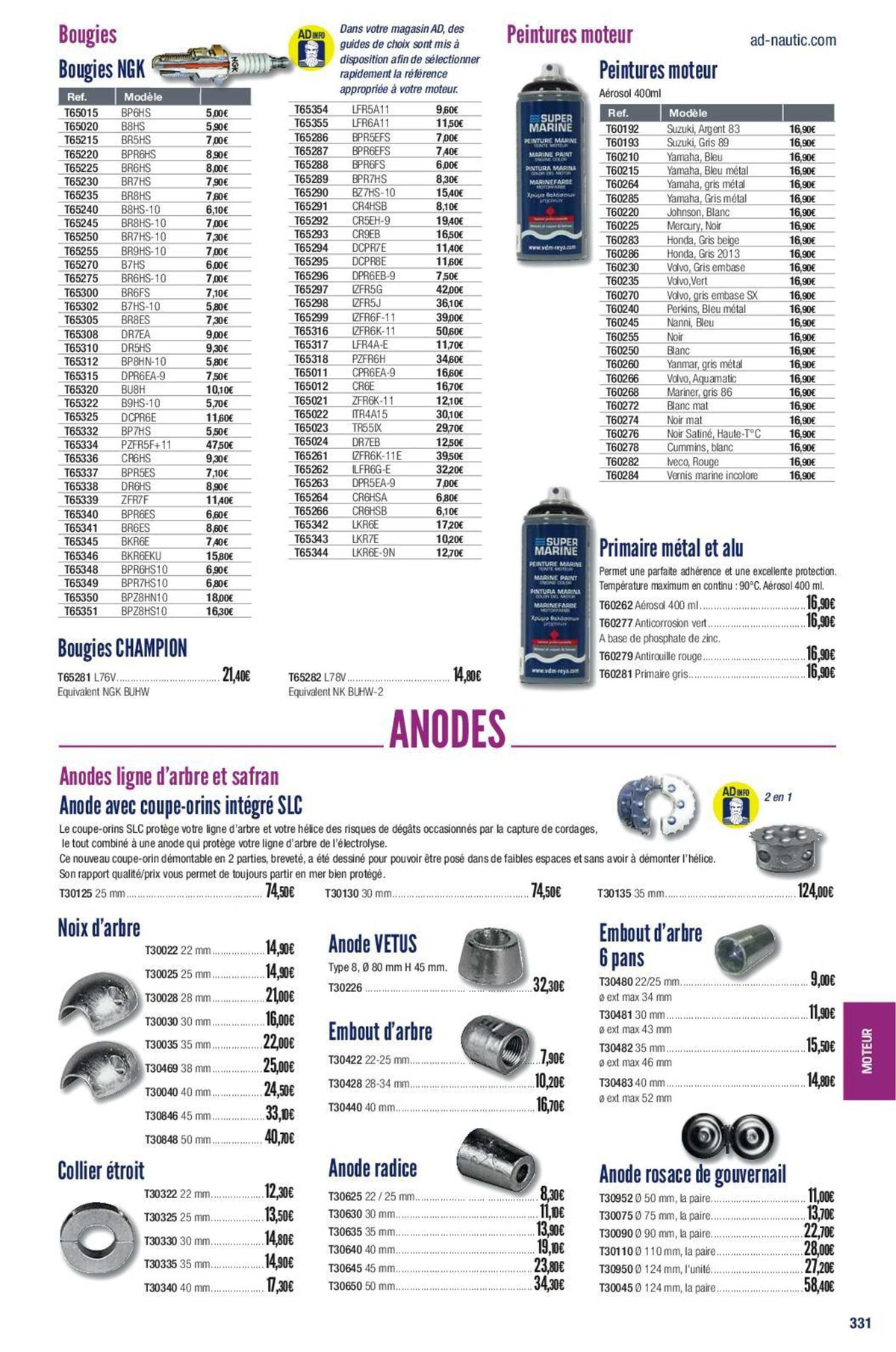 Catalogue Catalogue Accastillage Diffusion, page 00259