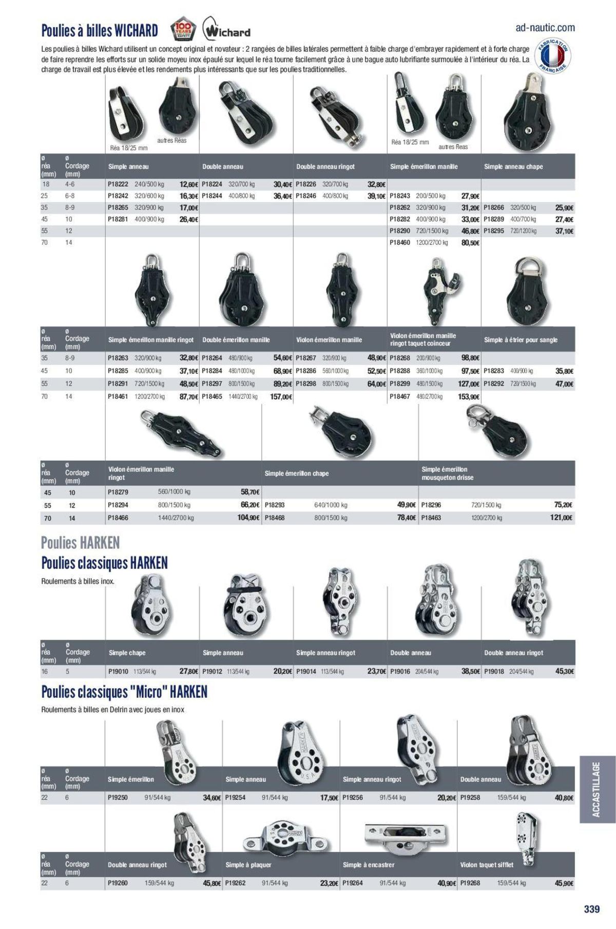 Catalogue Catalogue Accastillage Diffusion, page 00268