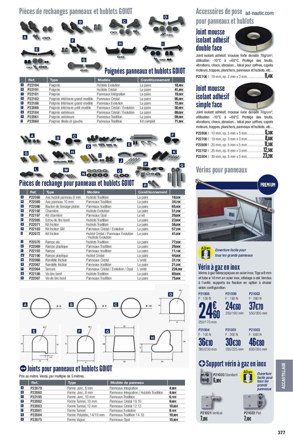 Catalogue Catalogue Accastillage Diffusion, page 00309