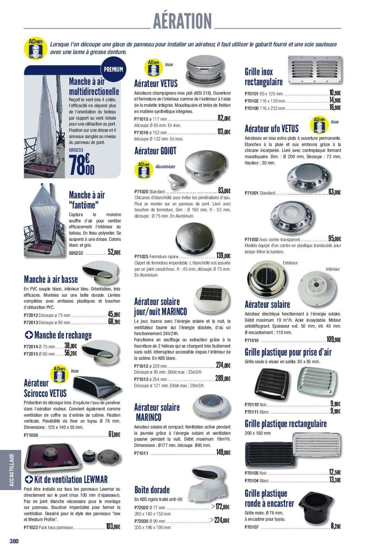 Catalogue Catalogue Accastillage Diffusion, page 00313