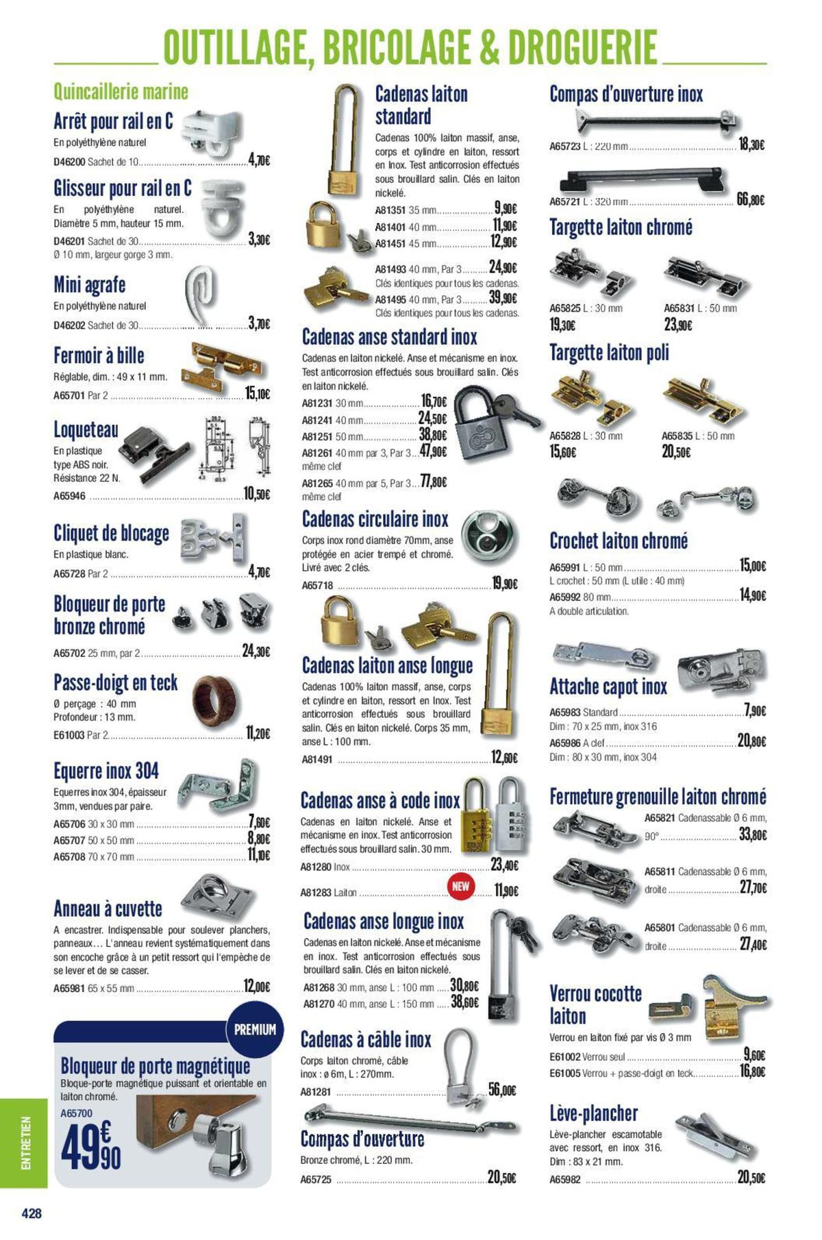 Catalogue Catalogue Accastillage Diffusion, page 00366