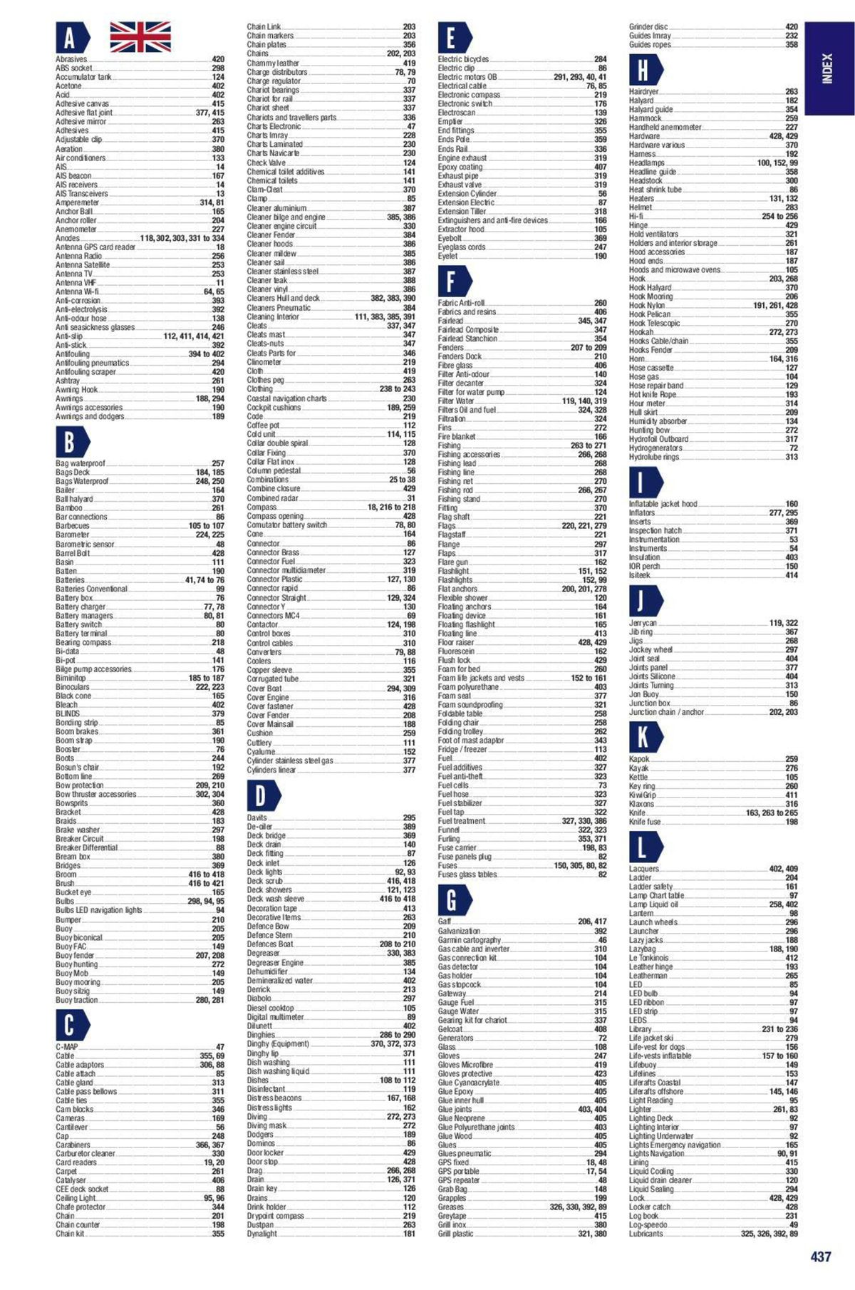 Catalogue Catalogue Accastillage Diffusion, page 00376