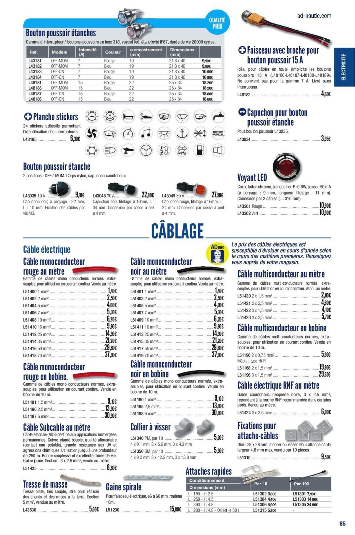 Catalogue Catalogue Accastillage Diffusion, page 00429