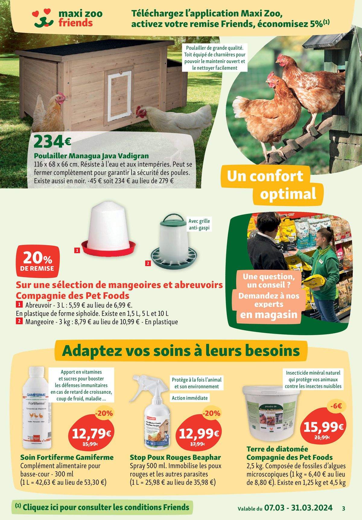 Catalogue Maxi Zoo : Les petits prix sont de sortie !, page 00003