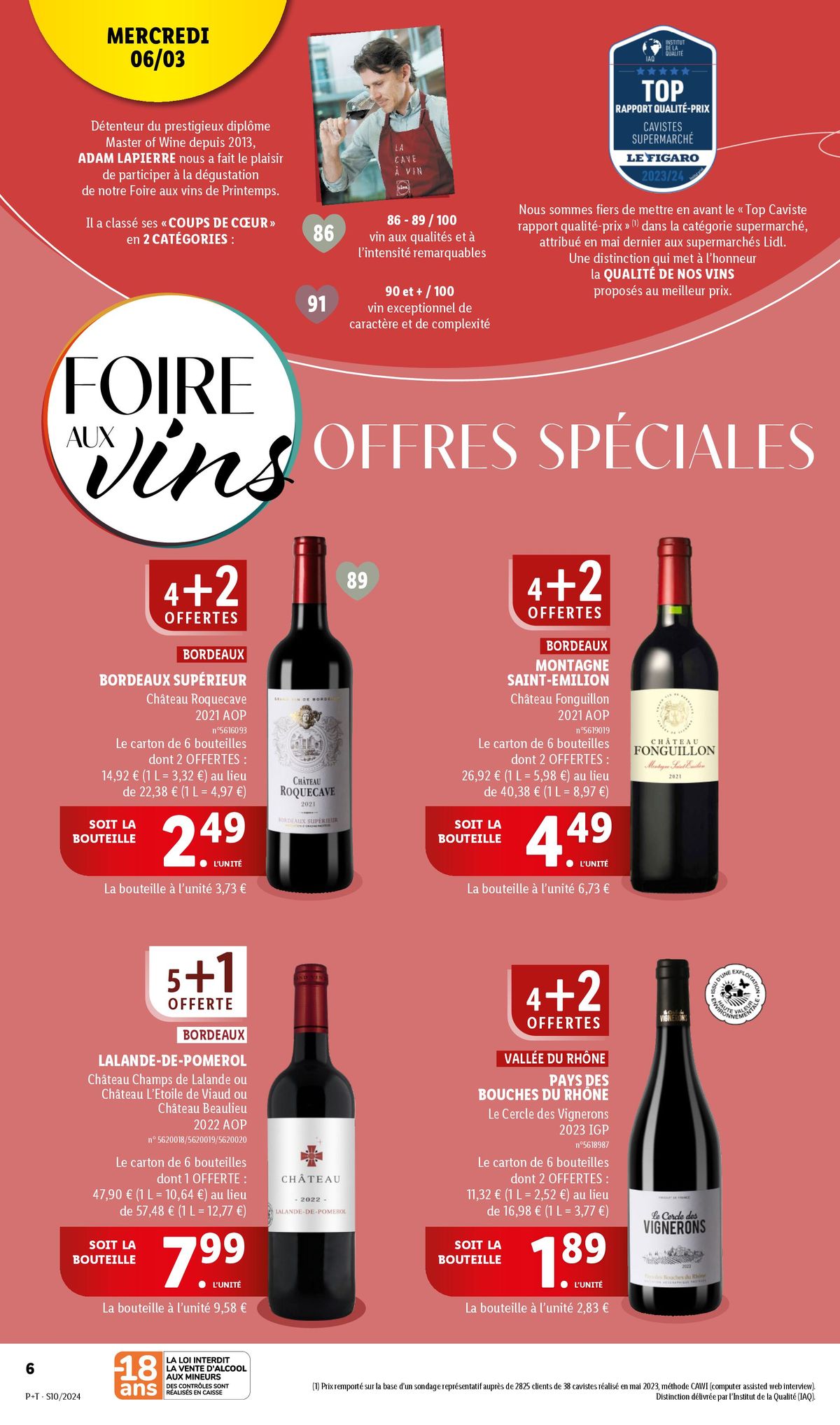 Catalogue La foire aux vins, page 00006