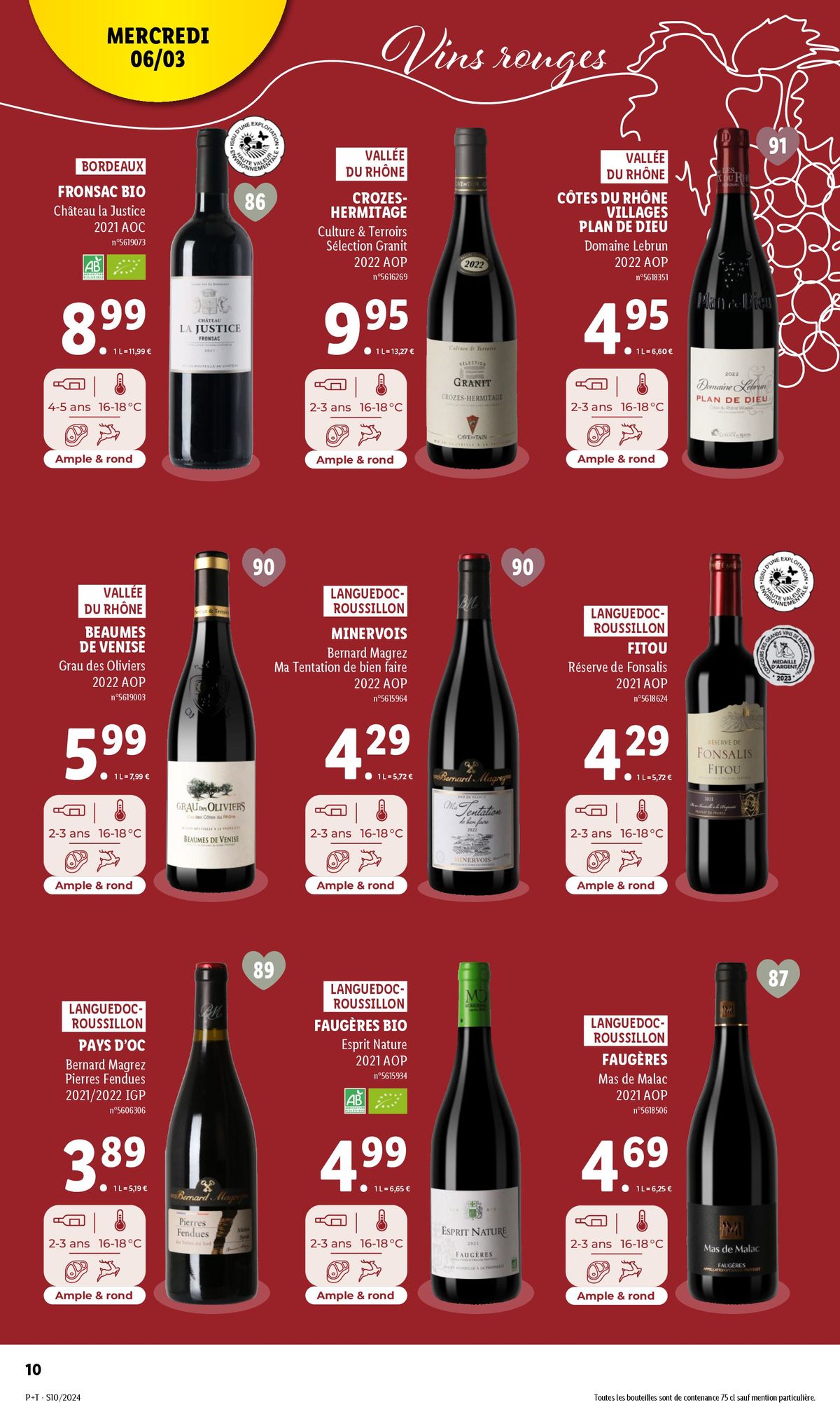 Catalogue La foire aux vins, page 00010