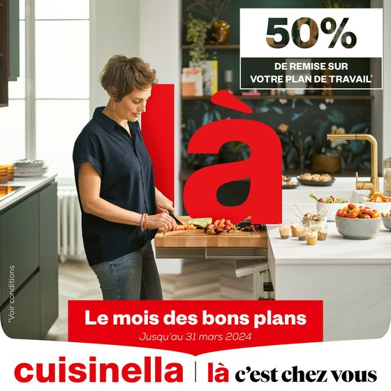 Catalogue Cuisinella | Ce printemps, on donne le LA à vos projets ! | 01/03/2024 - 31/03/2024