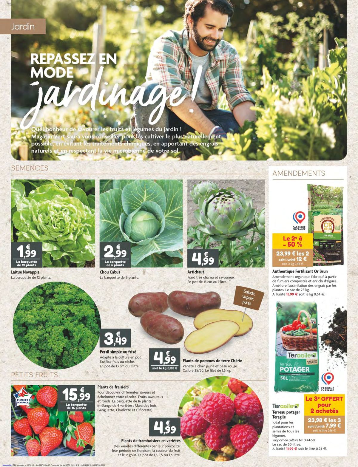 Catalogue Retour au jardin !, page 00004