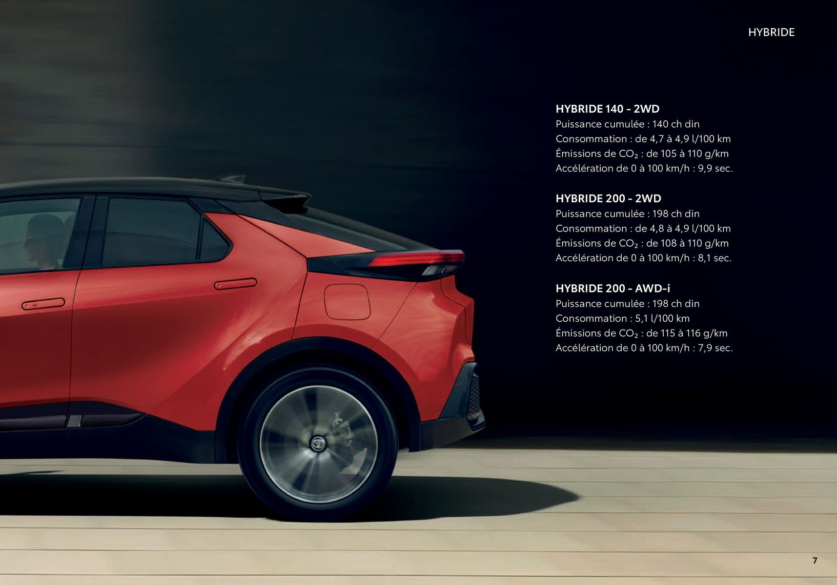 Catalogue Nouveau Toyota C-HR, page 00007