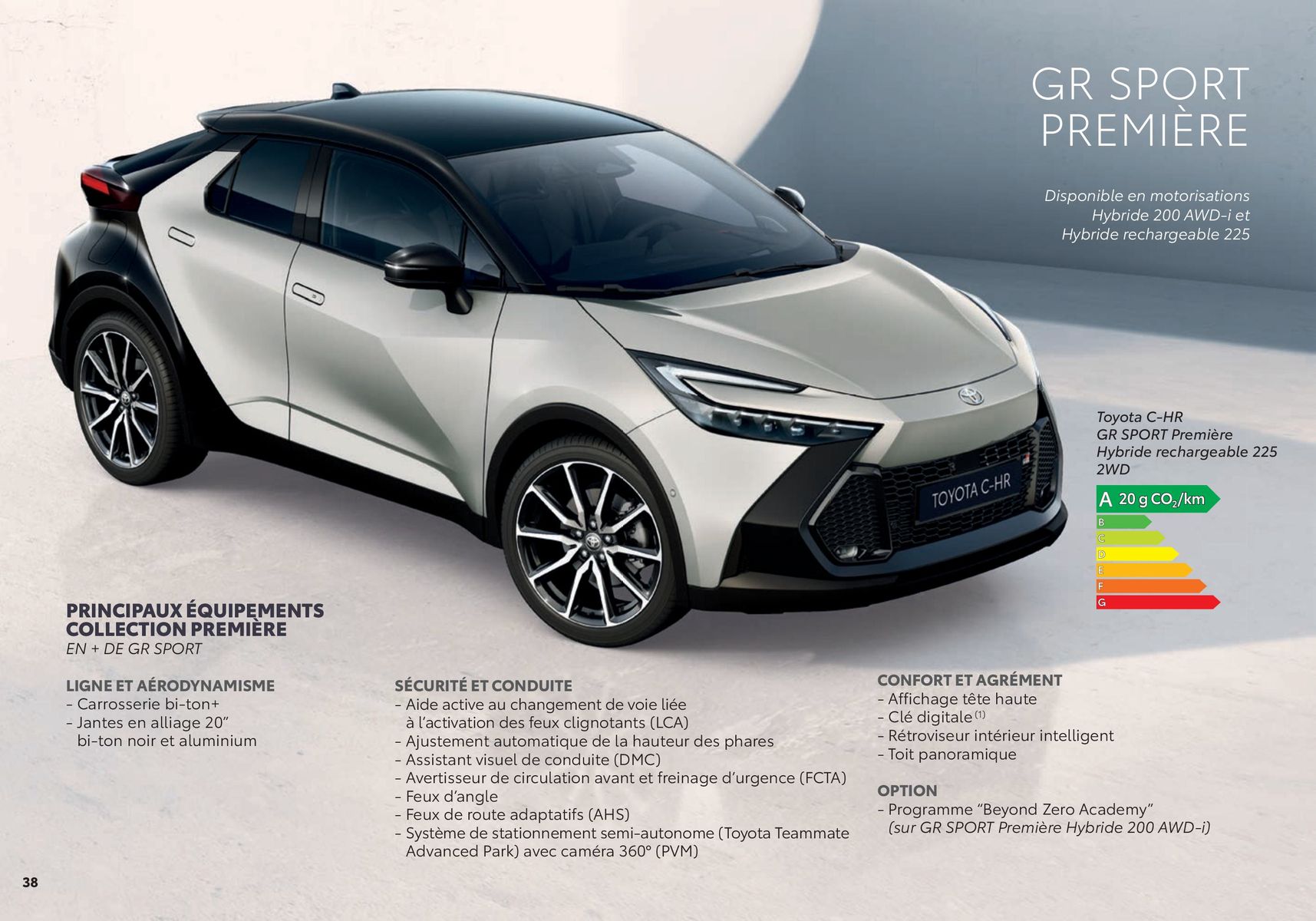 Catalogue Nouveau Toyota C-HR, page 00038