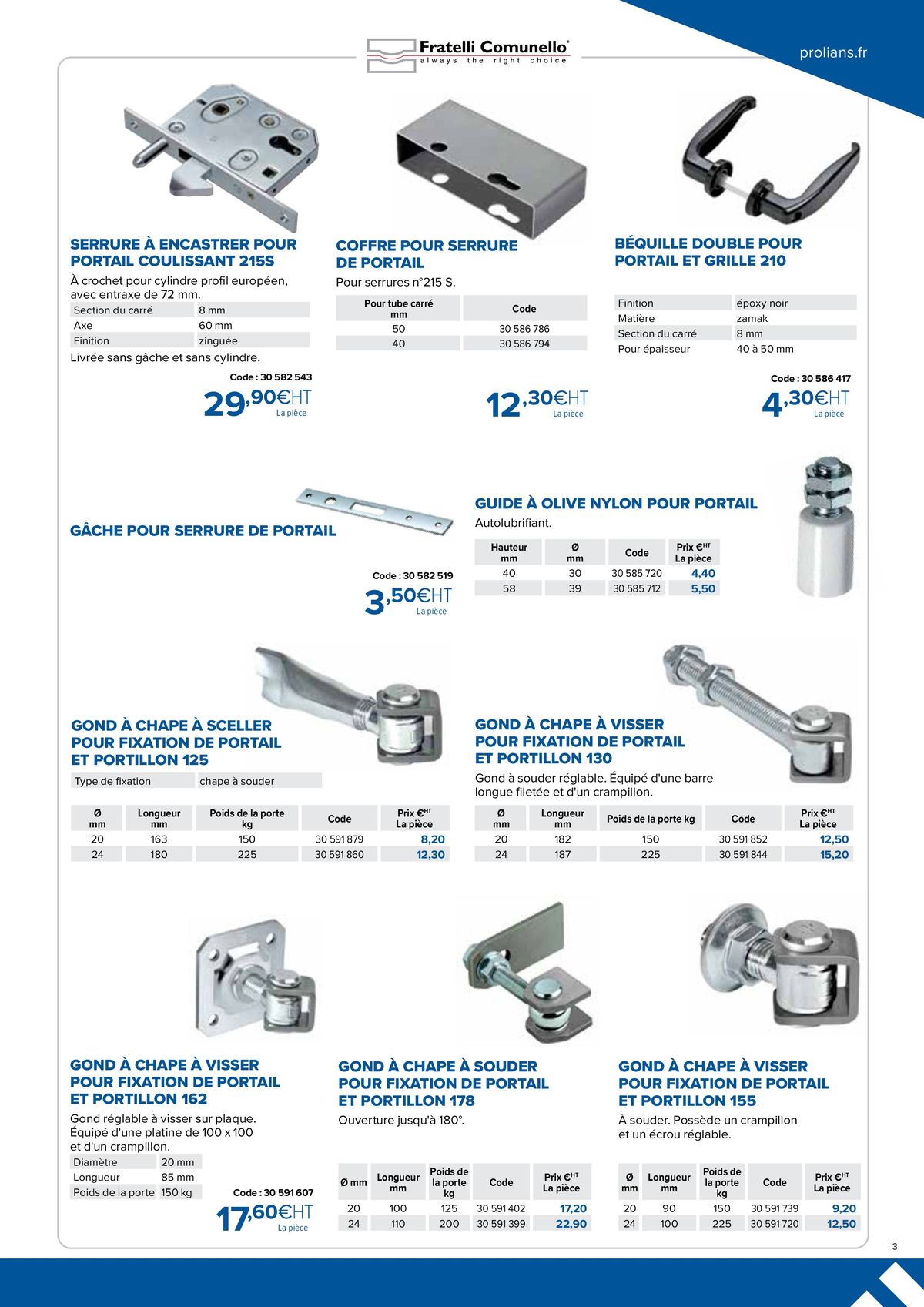 Catalogue Operation accessoires de portail, page 00003