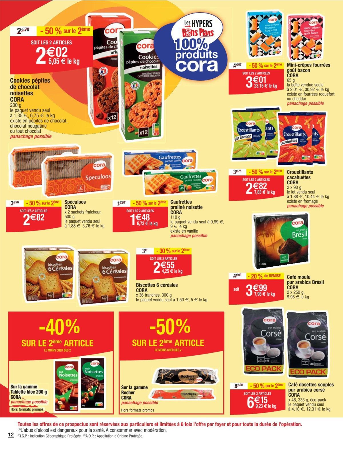 Catalogue Les hypers bons plans 100% produits Cora, page 00003