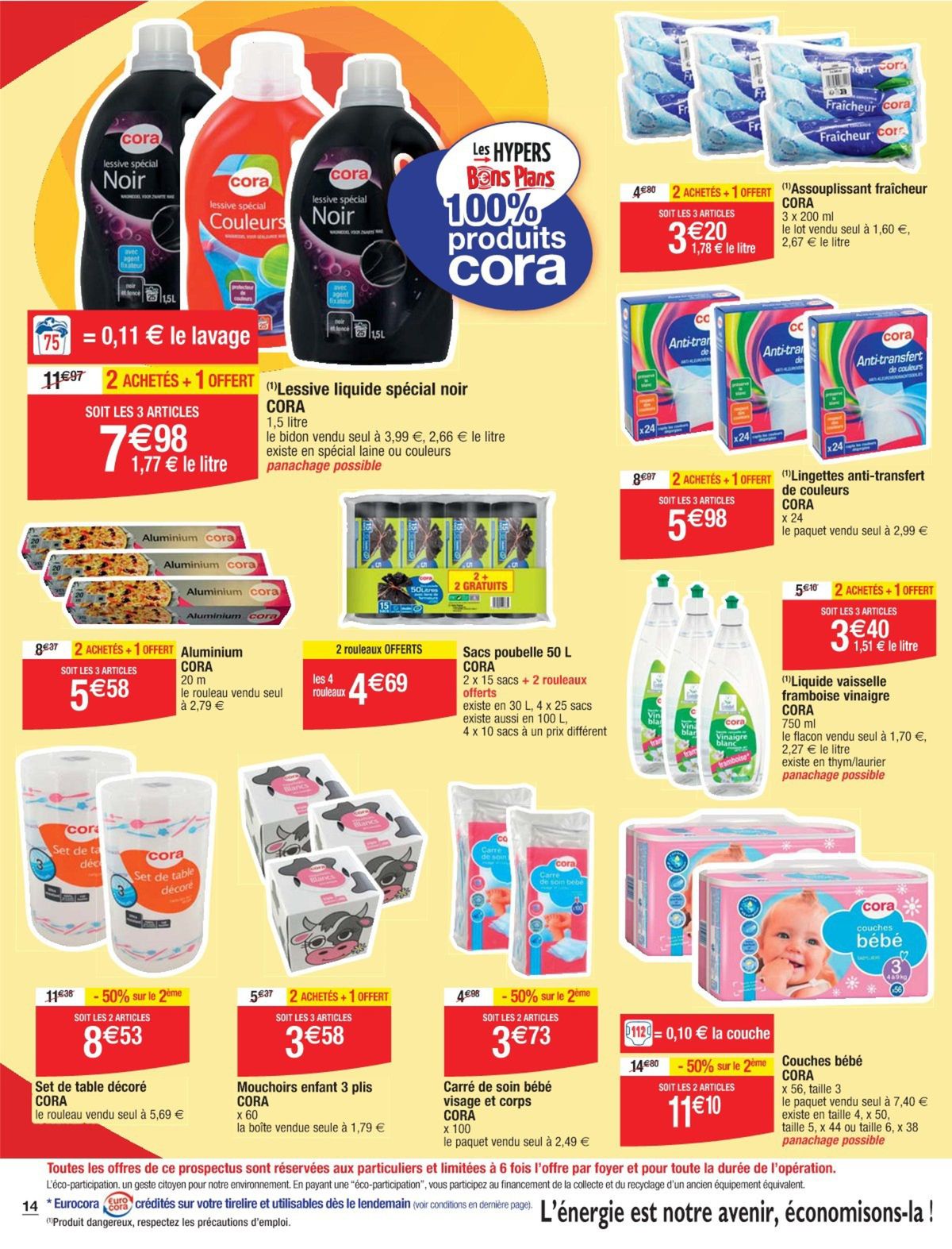 Catalogue Les hypers bons plans 100% produits Cora, page 00005