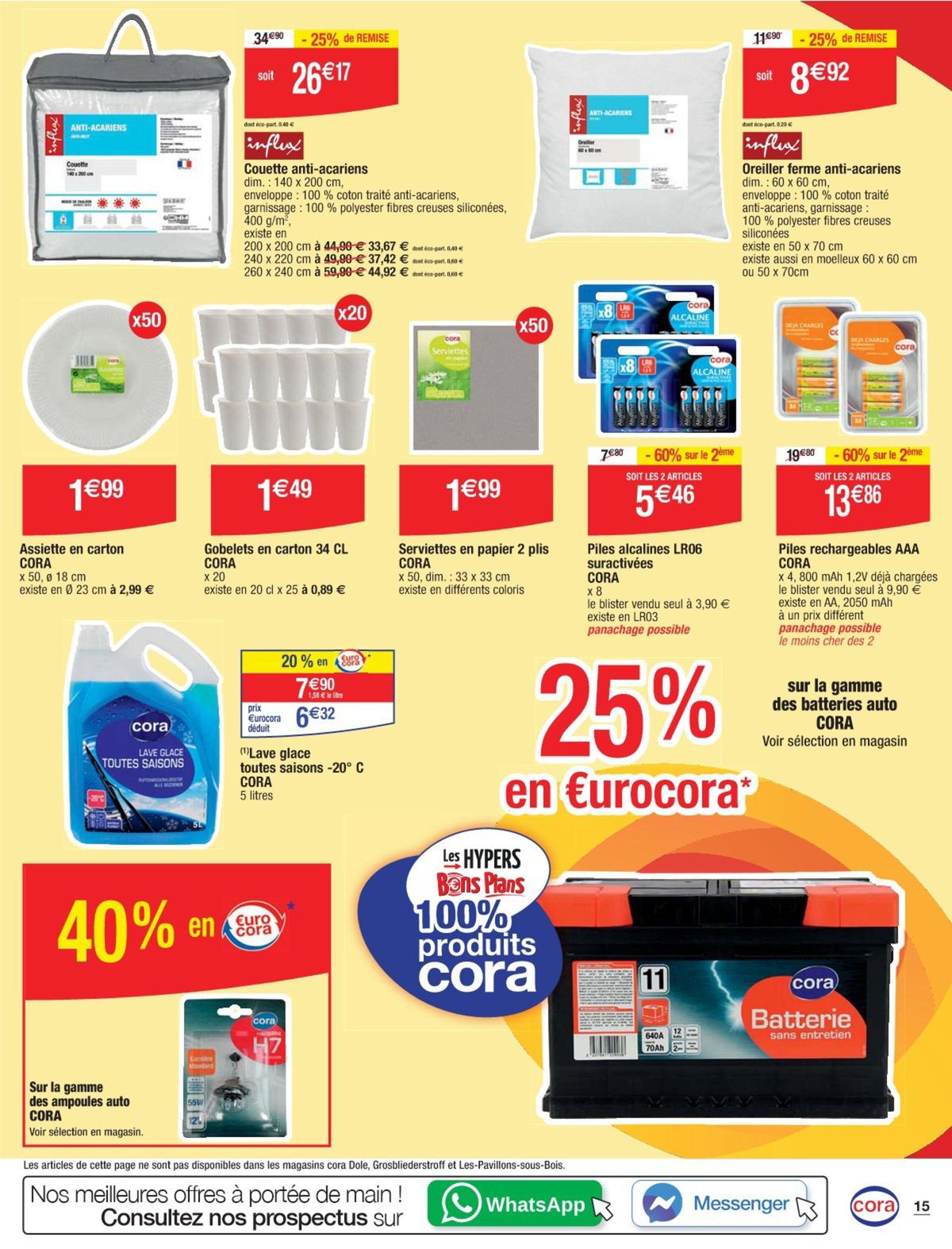 Catalogue Les hypers bons plans 100% produits Cora, page 00006