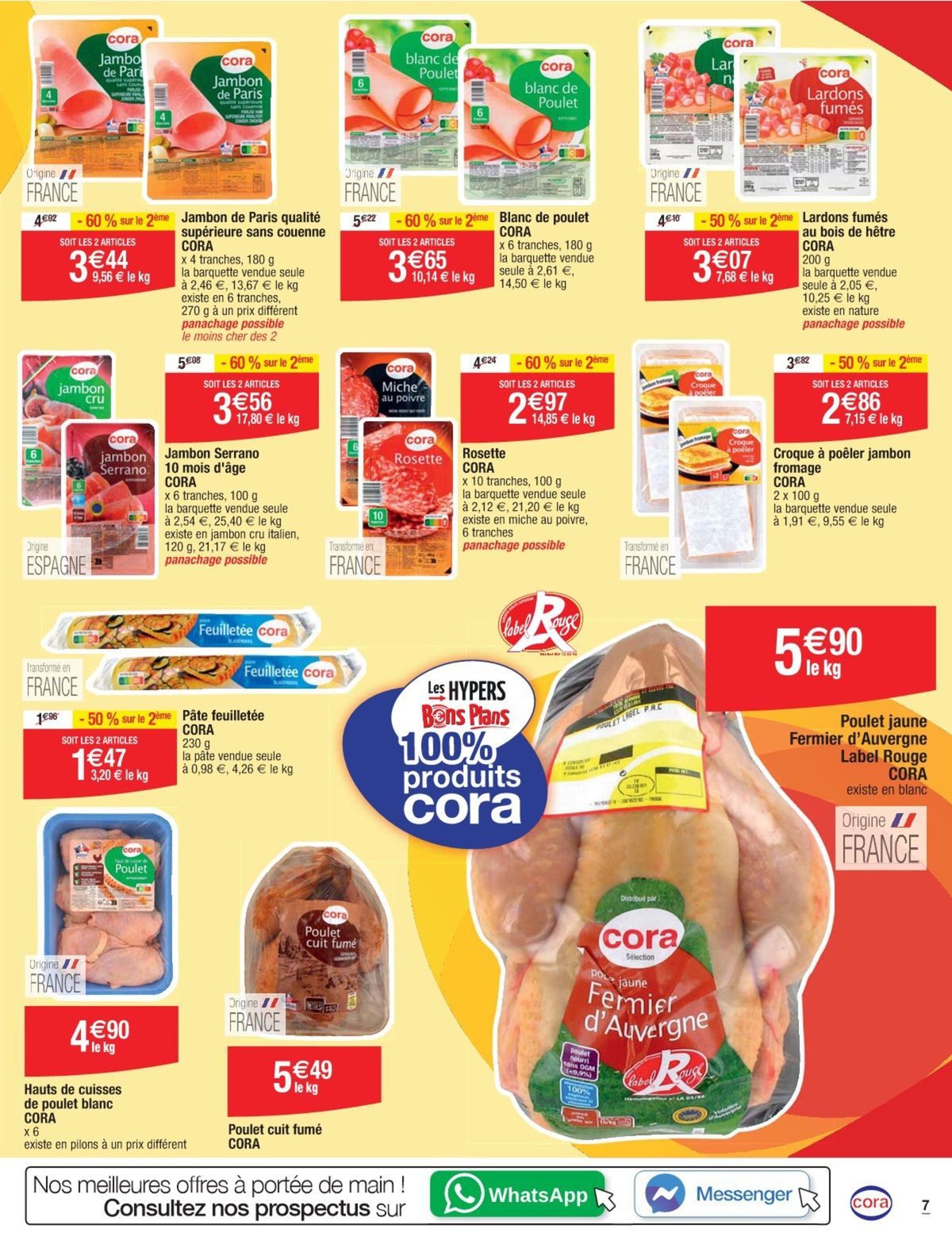 Catalogue Les hypers bons plans 100% produits Cora, page 00013