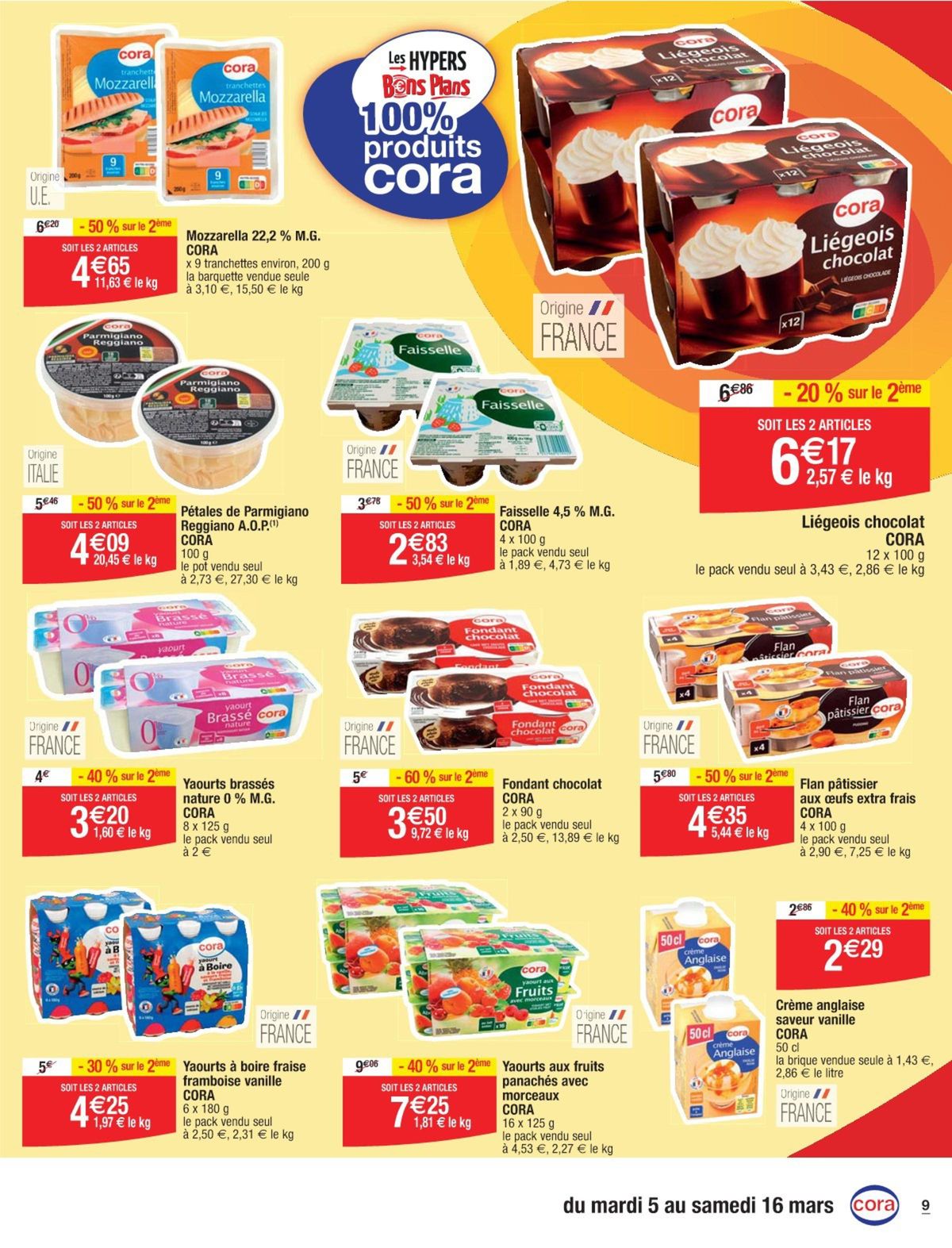 Catalogue Les hypers bons plans 100% produits Cora, page 00015