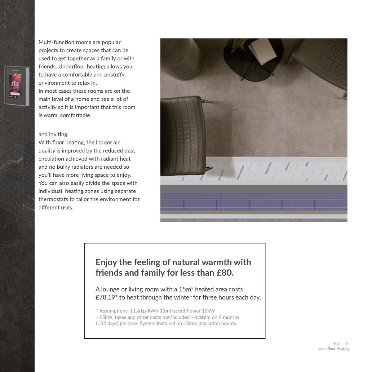 Catalogue Beautiful spaces deserve luxurious warmth., page 00009