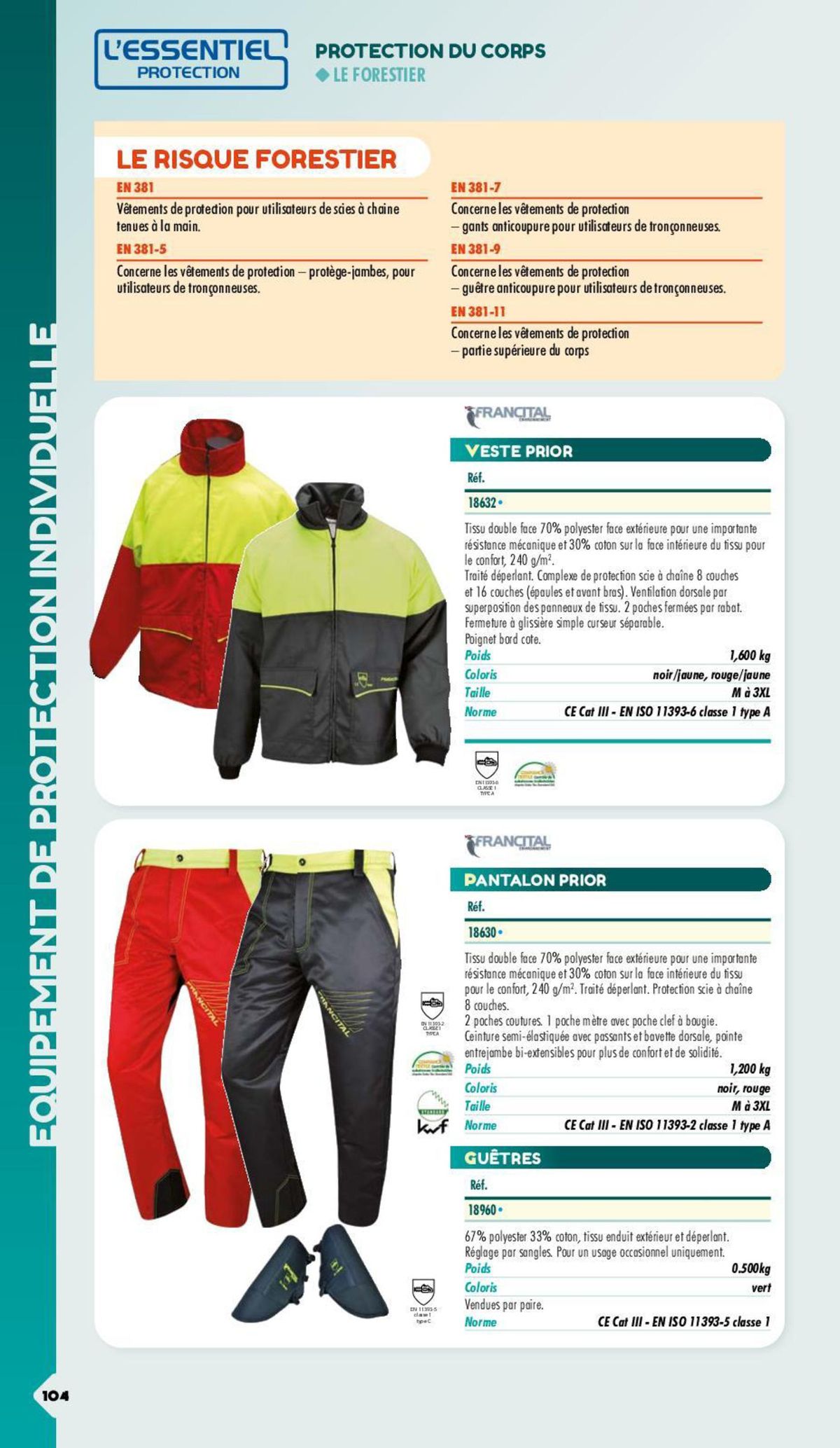 Catalogue Essentiel Protection 2024 - non tarifé, page 00007