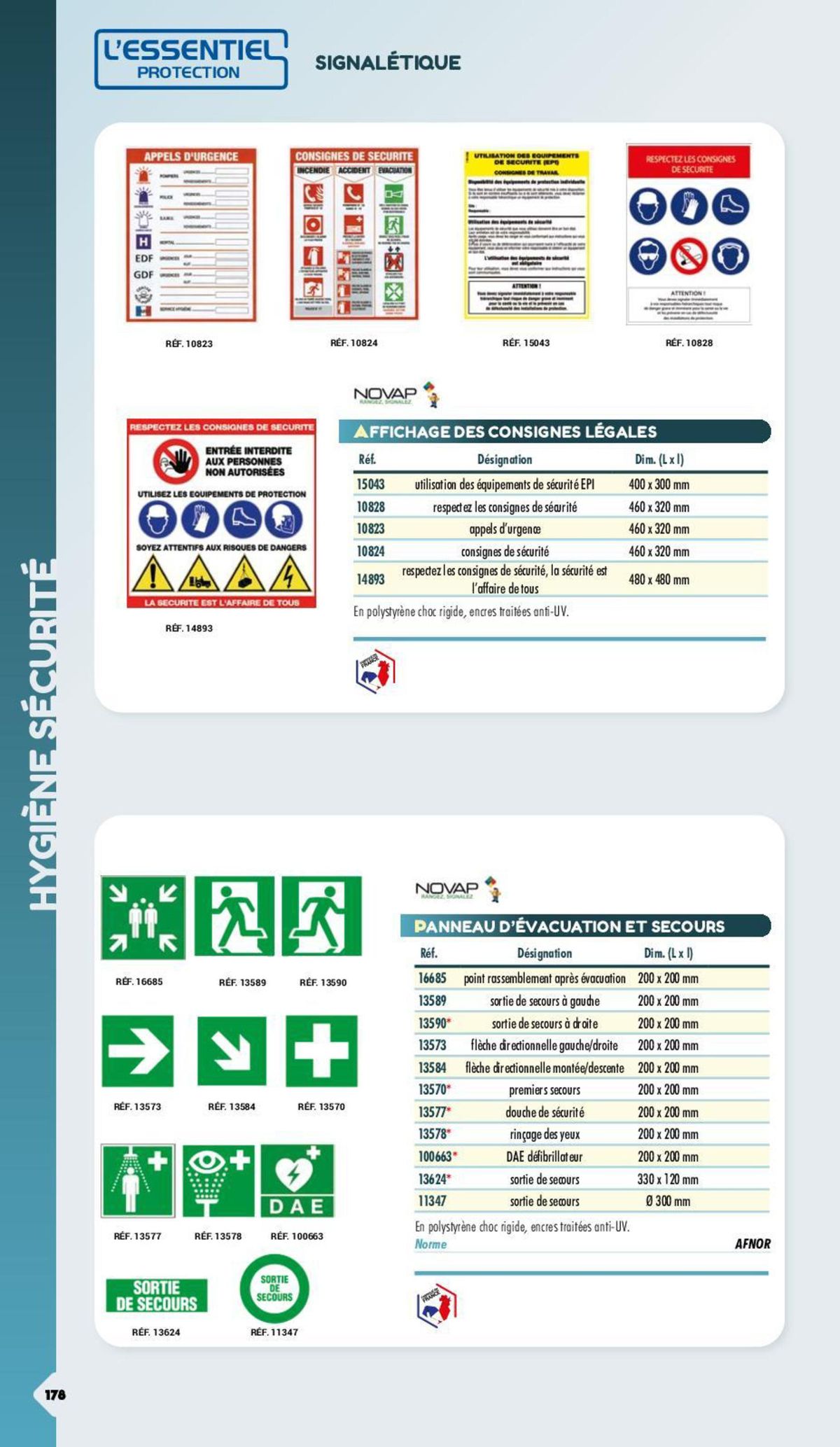 Catalogue Essentiel Protection 2024 - non tarifé, page 00088