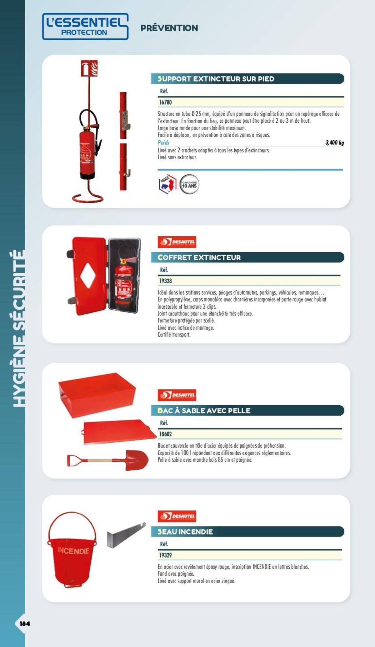 Catalogue Essentiel Protection 2024 - non tarifé, page 00095