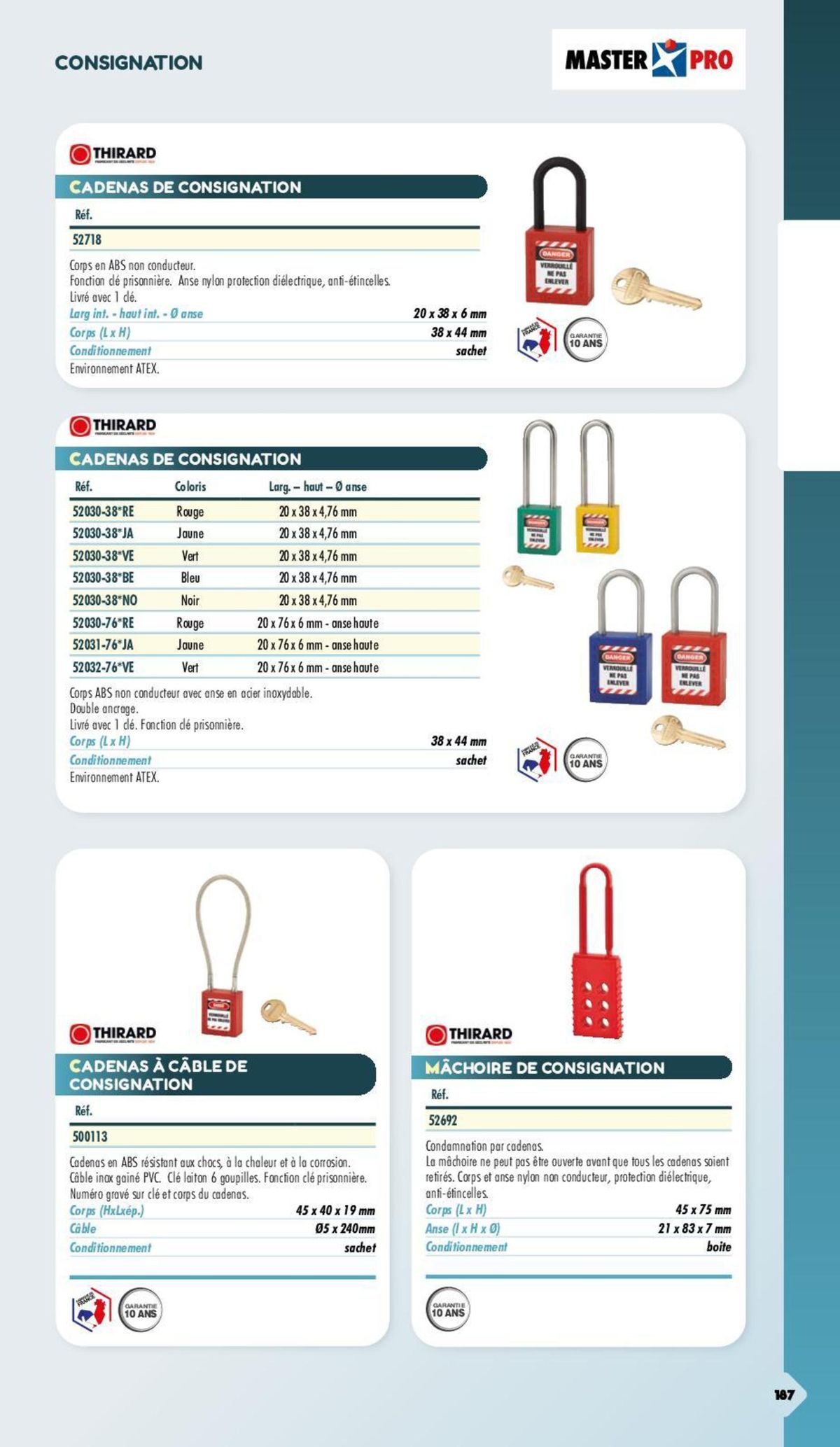 Catalogue Essentiel Protection 2024 - non tarifé, page 00098