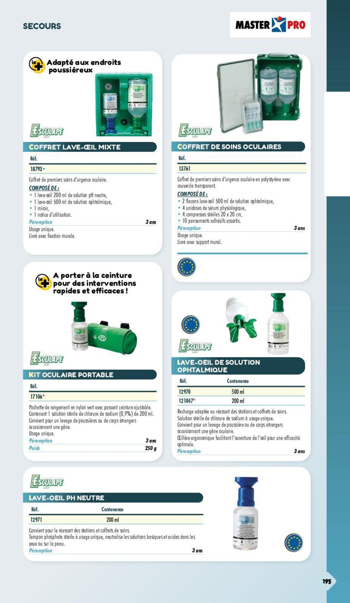 Catalogue Essentiel Protection 2024 - non tarifé, page 00107