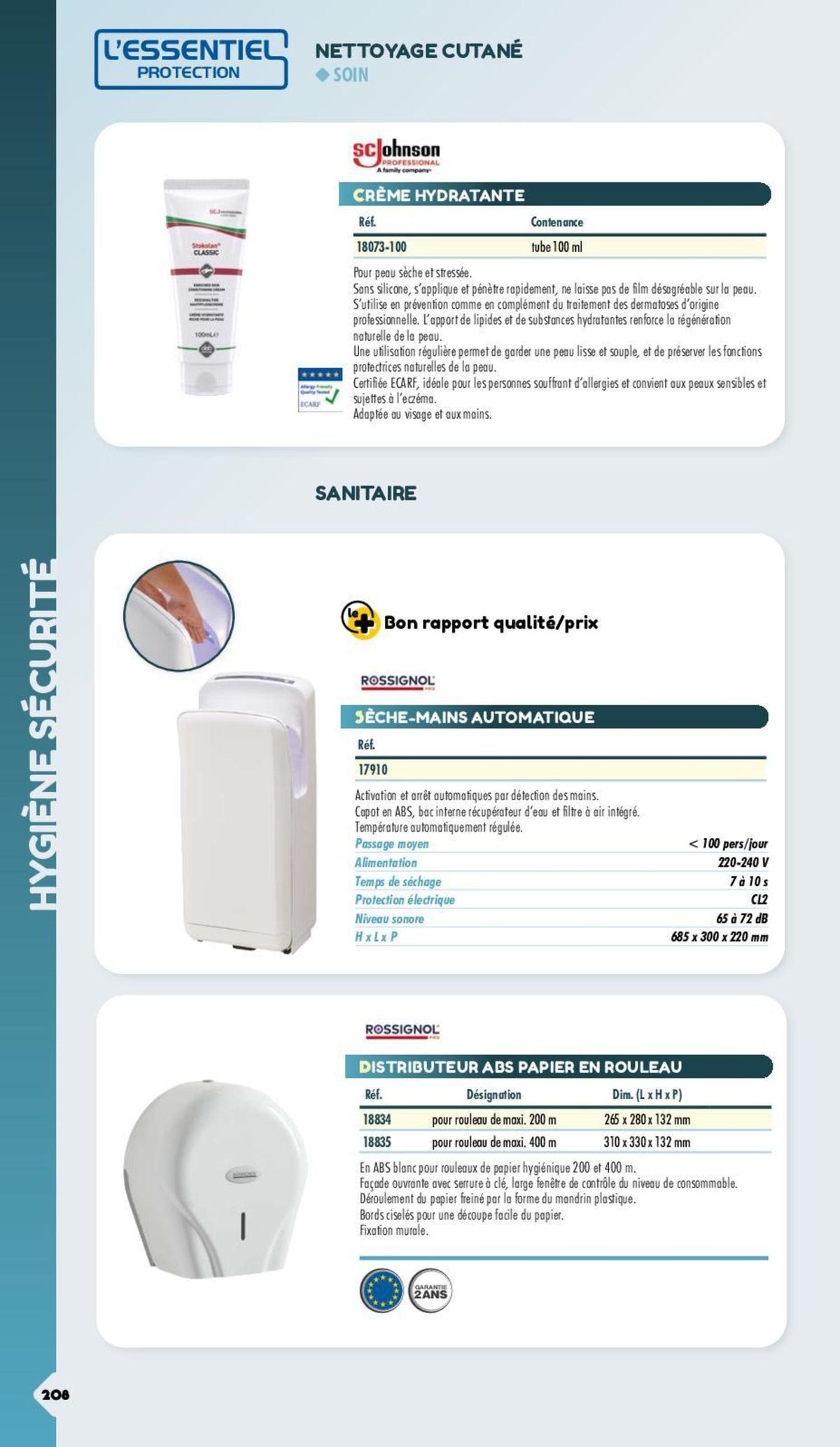 Catalogue Essentiel Protection 2024 - non tarifé, page 00122