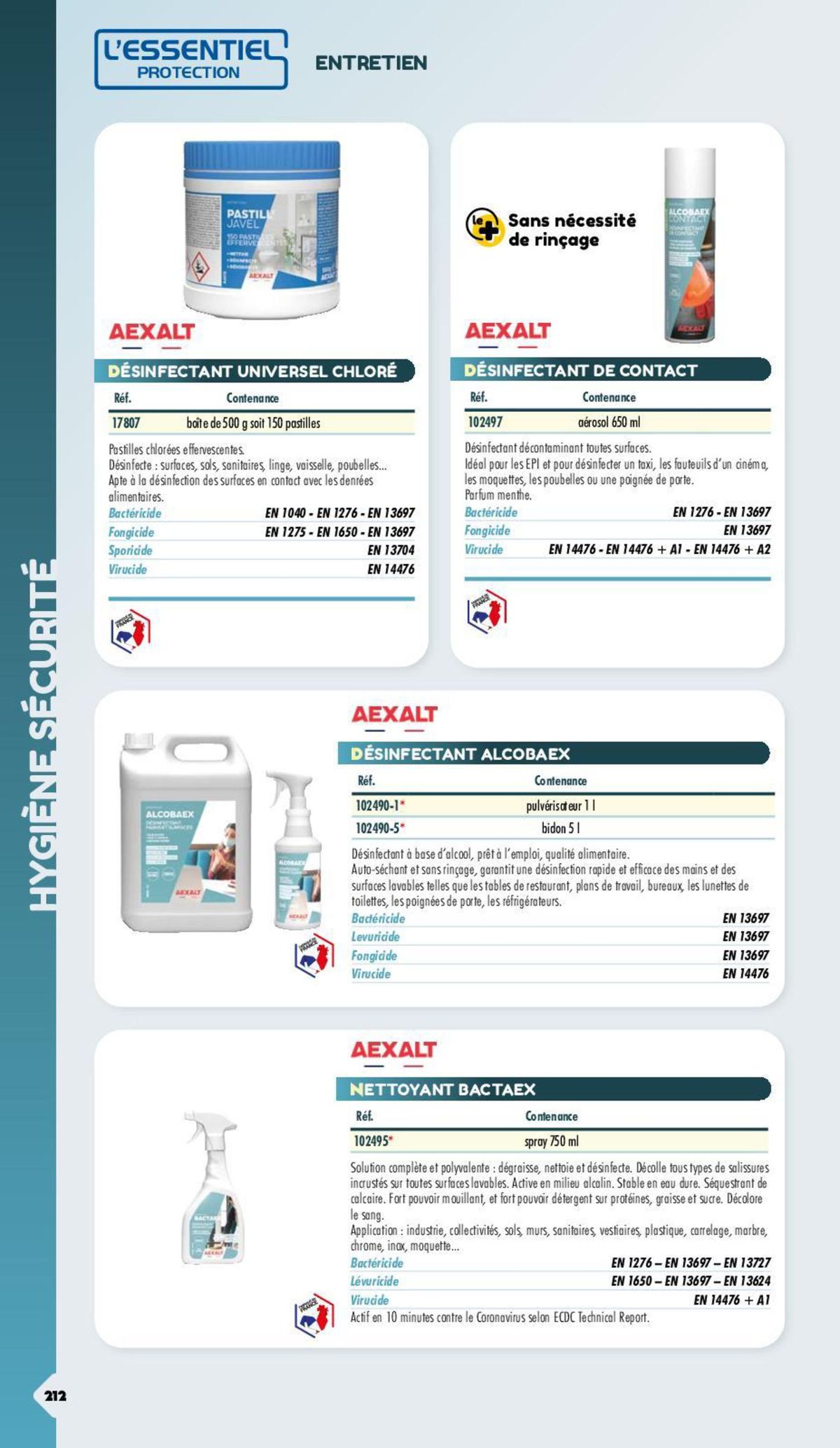 Catalogue Essentiel Protection 2024 - non tarifé, page 00127