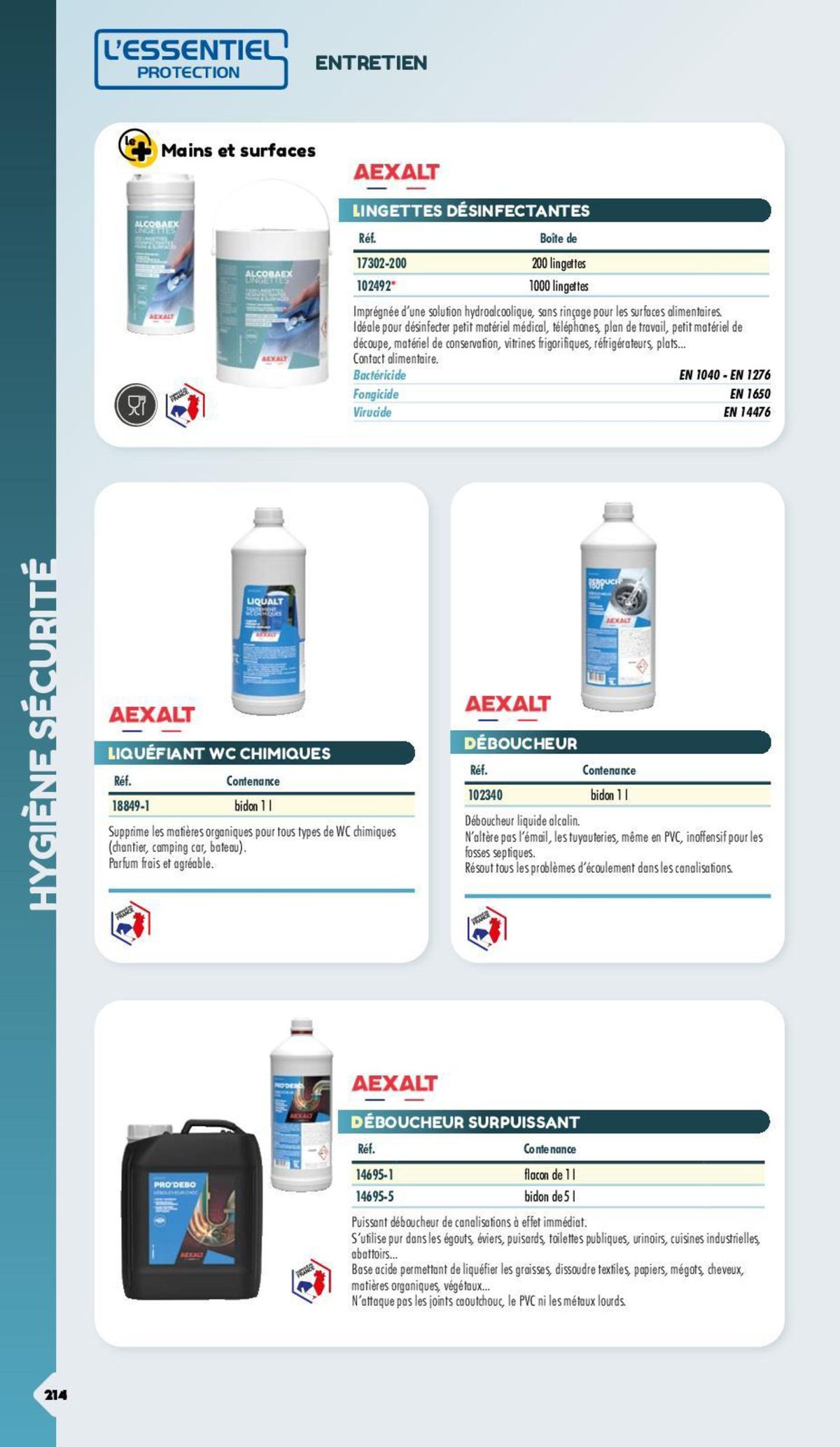 Catalogue Essentiel Protection 2024 - non tarifé, page 00129